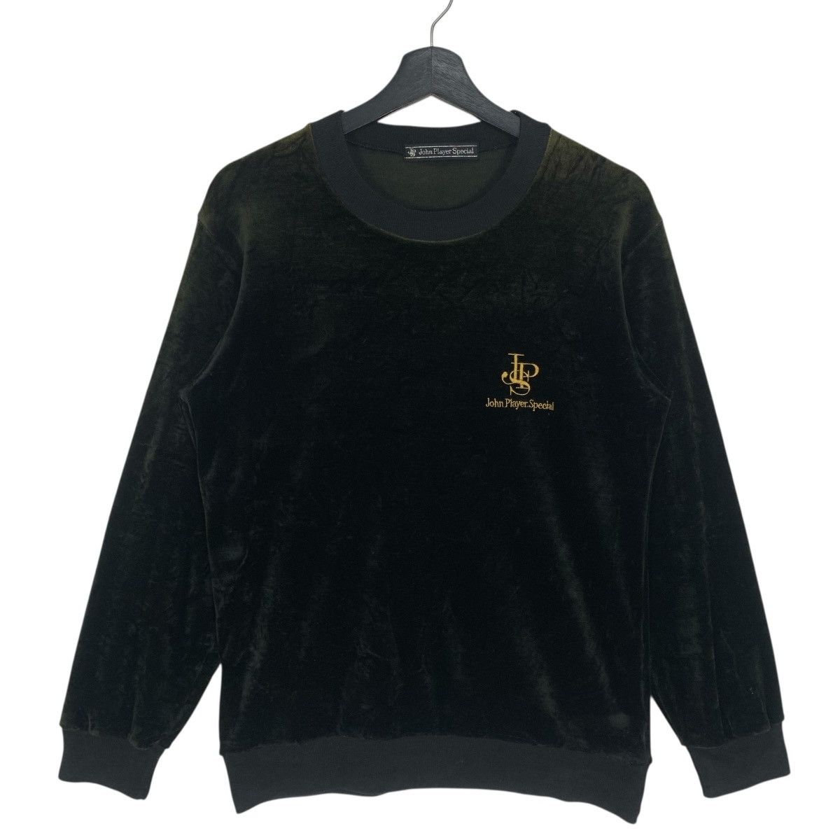 Japanese Brand × Velvet × Vintage Vintage John Player Special American Brand Velvet Sweatshirt Size US S / EU 44-46 / 1 - 1 Thumbnail