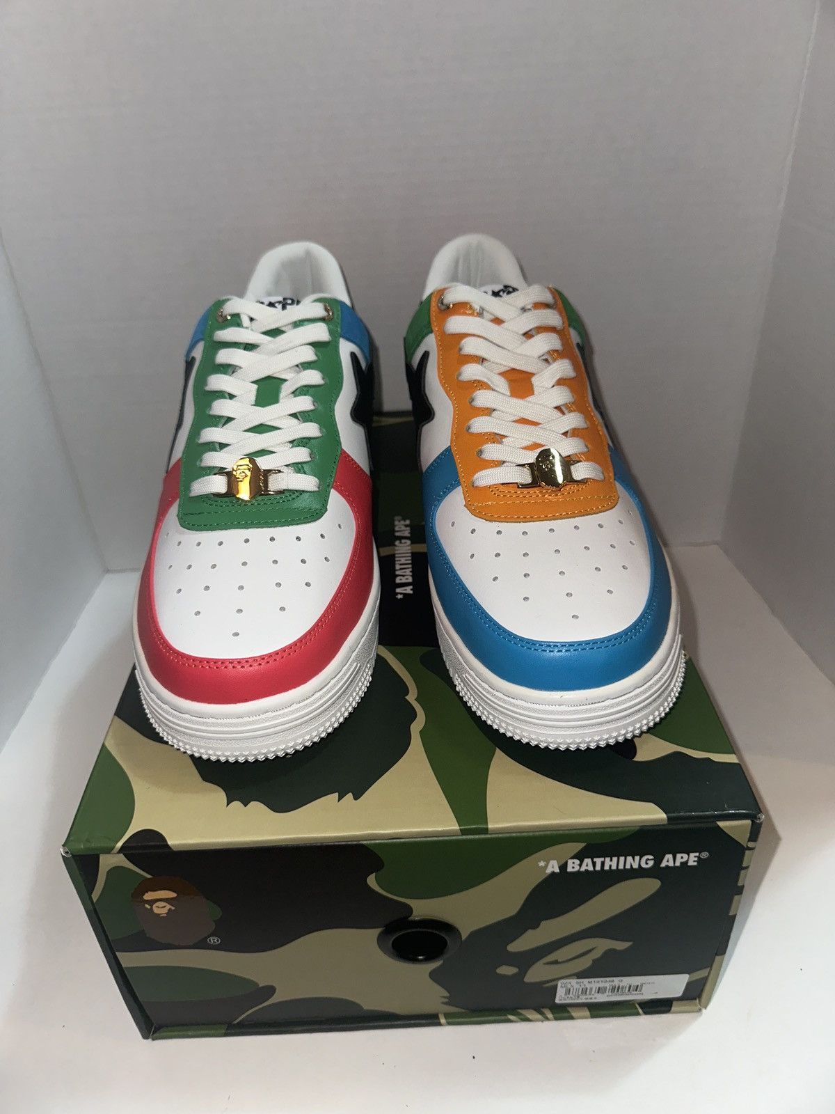 Bape BAPE Olympic Bapesta DS US11 Size US 11 / EU 44 - 2 Thumbnail
