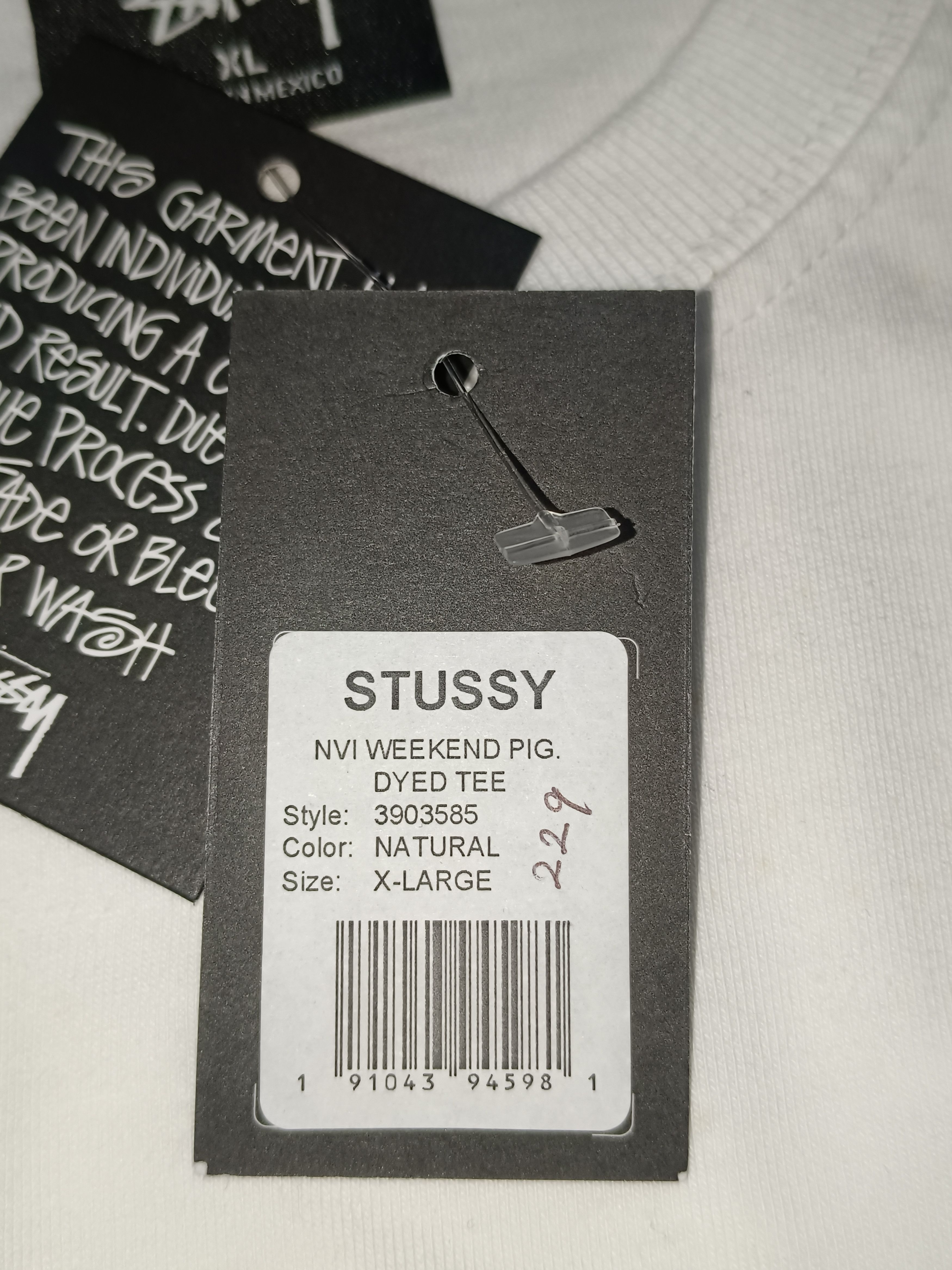 DENIM TEARS × No Vacancy Inn × Stussy Stussy x No Vacancy Inn T-shirt Size US XL / EU 56 / 4 - 4 Thumbnail