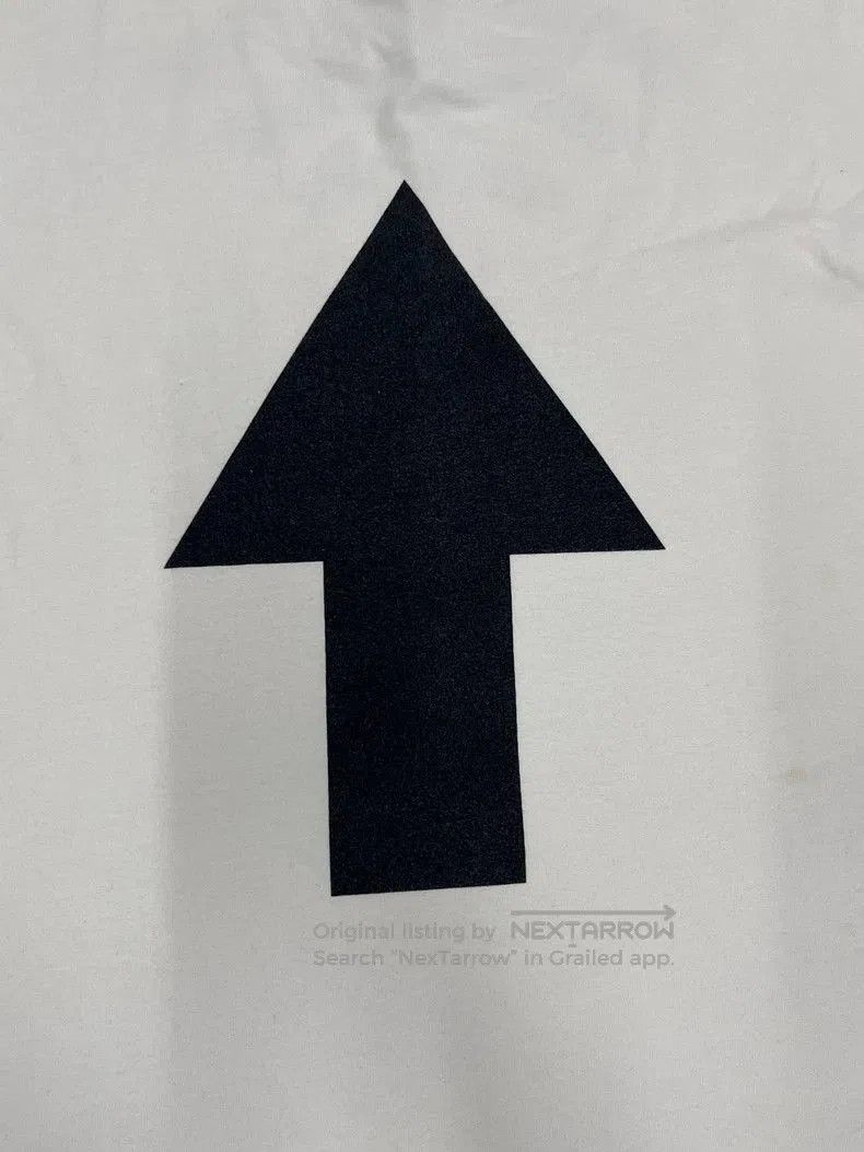 Balenciaga Balenciaga Arrow Print Short Sleeve T-Shirt. Size US XS / EU 42 / 0 - 4 Thumbnail