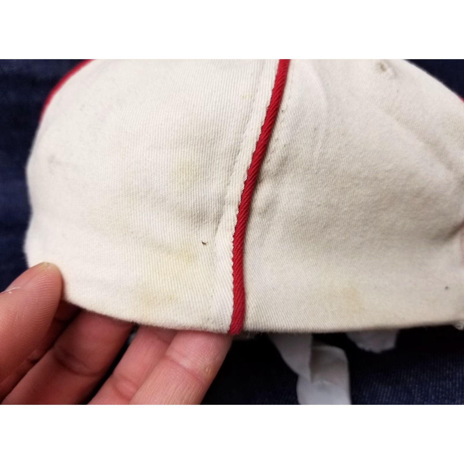 Polo Ralph Lauren VINTAGE Polo Ralph Lauren K-Swiss Patch Hat Stadium 92' P Wing Polo Ralph Lauren Baseball Cap Mens One Size Beige Size US M / EU 48-50 / 2 - 6 Thumbnail