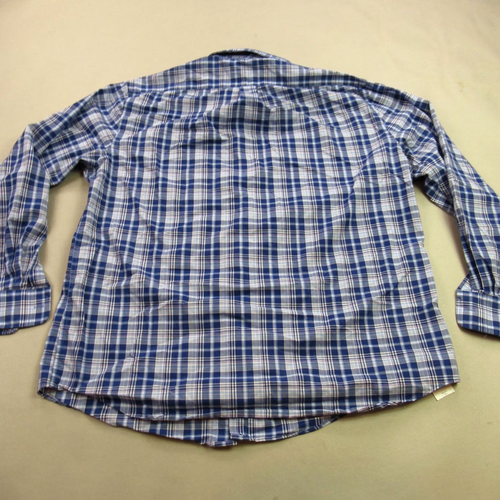 Polo Ralph Lauren Ralph Lauren Shirt Mens XL Long Sleeve Casual Button Front Plaid Blake Blue Size US XL / EU 56 / 4 - 7 Thumbnail
