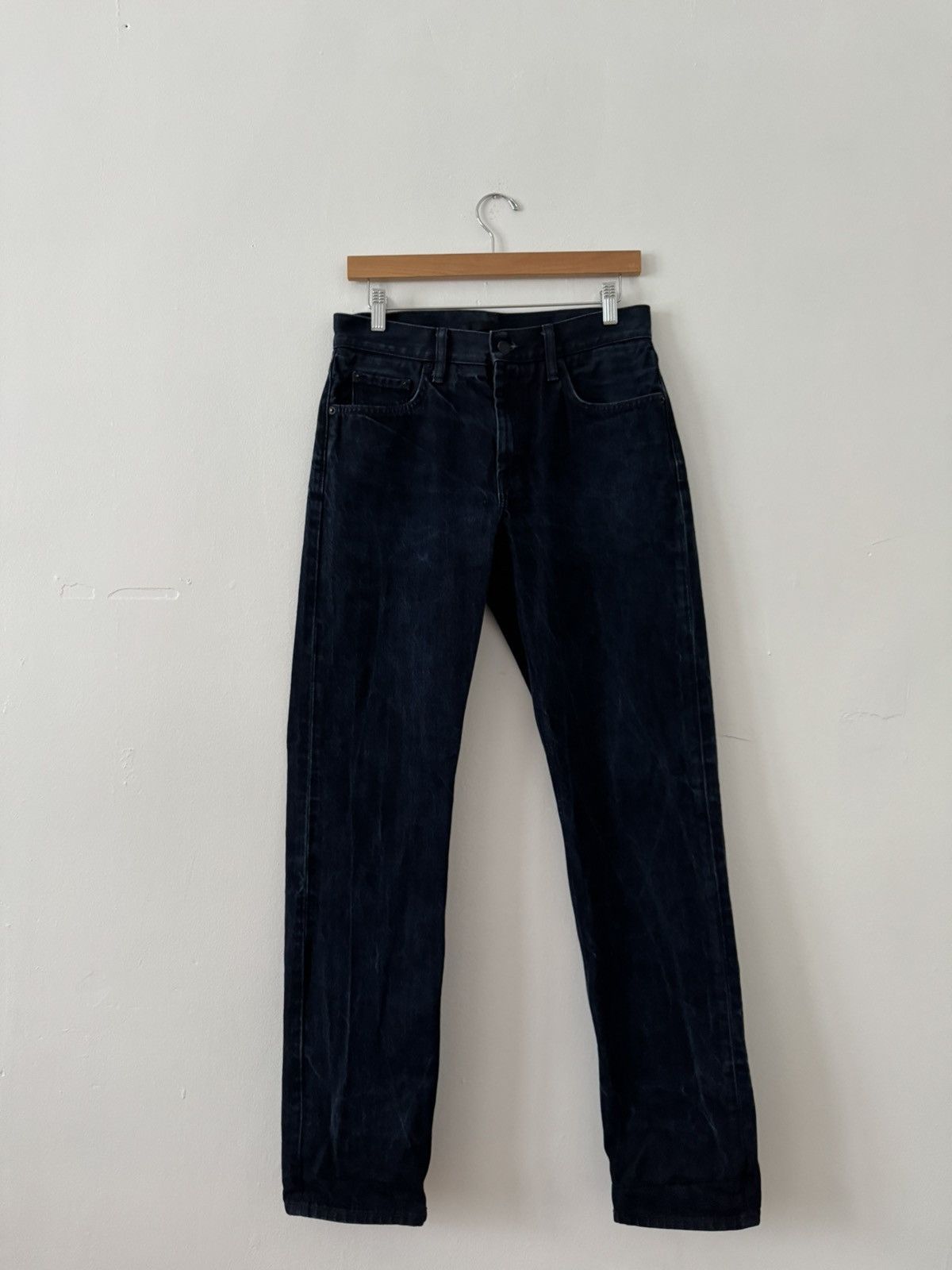 Helmut Lang x Uniqlo navy jeans