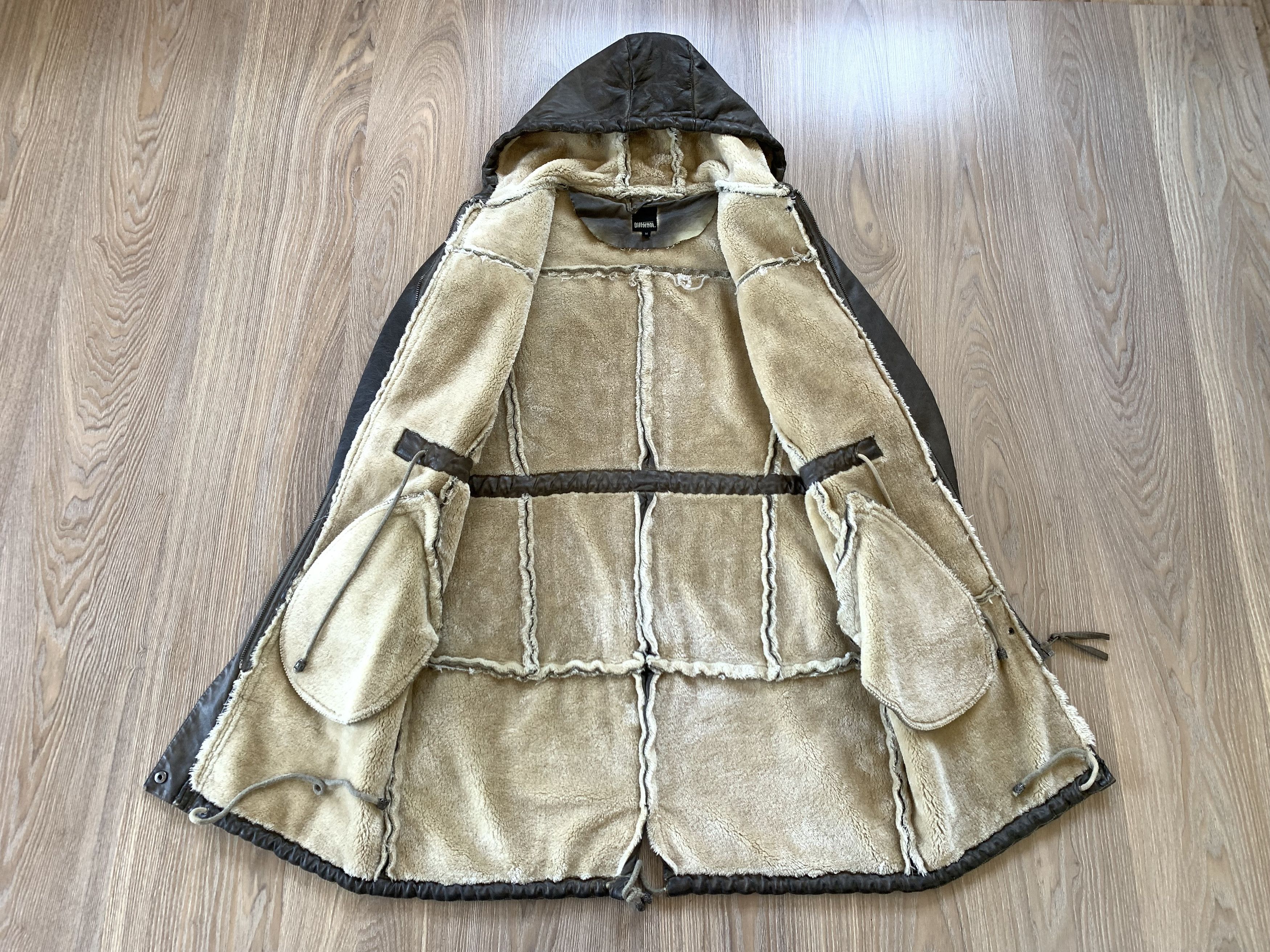 Other Montgomery Different Grunge Sherpa Coat With Hood Jacket Size US M / EU 48-50 / 2 - 4 Thumbnail