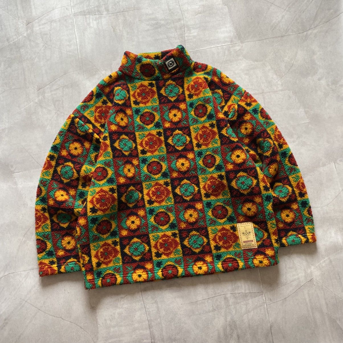 Gotcha × Vintage Vintage 90s Gotcha Quicksilver Billabong Vibe Fleece Surf Size US L / EU 52-54 / 3 - 1 Thumbnail