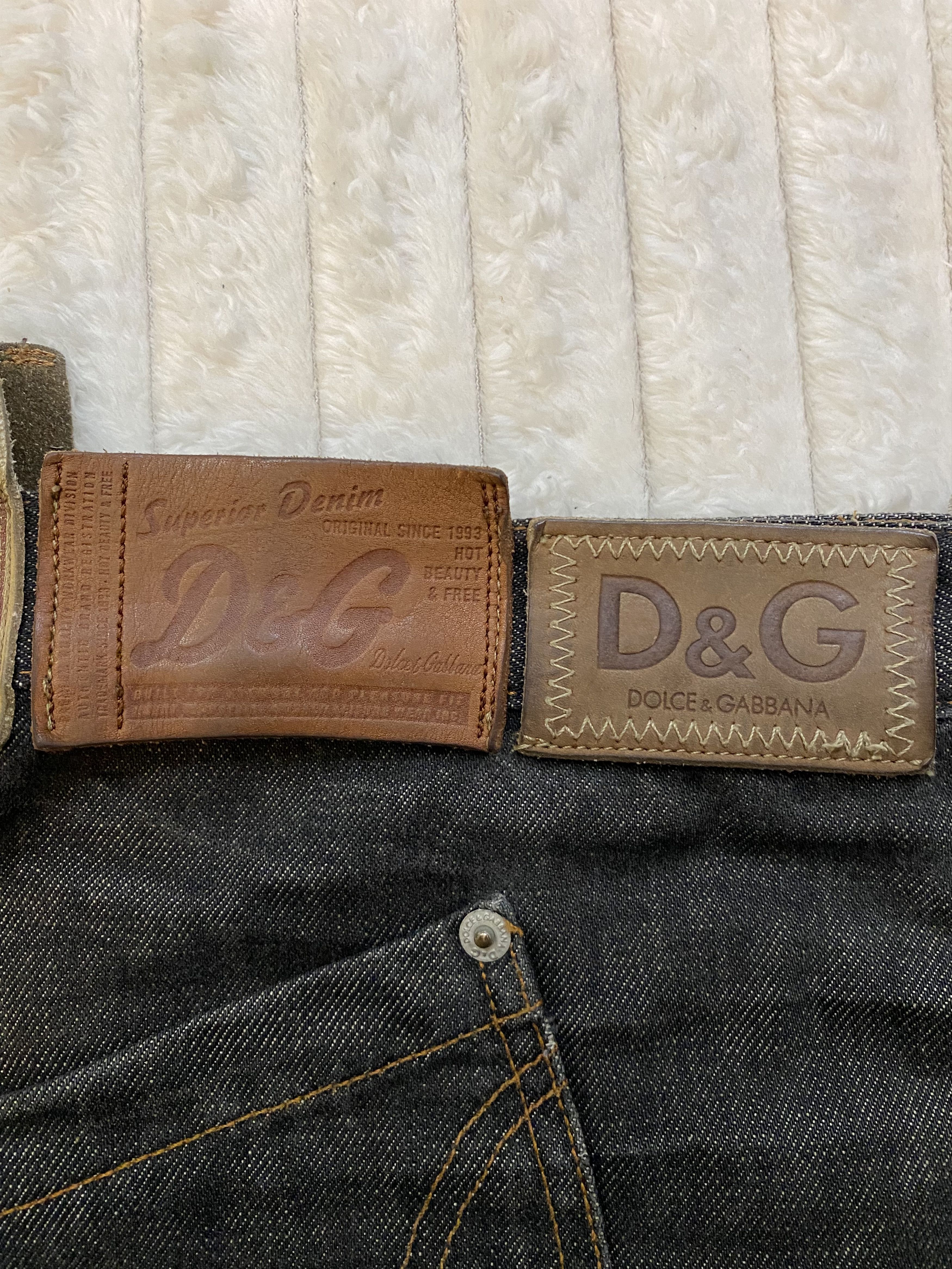 Dolce & Gabbana D&G Dolce and Gabbana Label Labels Patch Mini Skirt Size 32" / US 10 / IT 46 - 5 Thumbnail