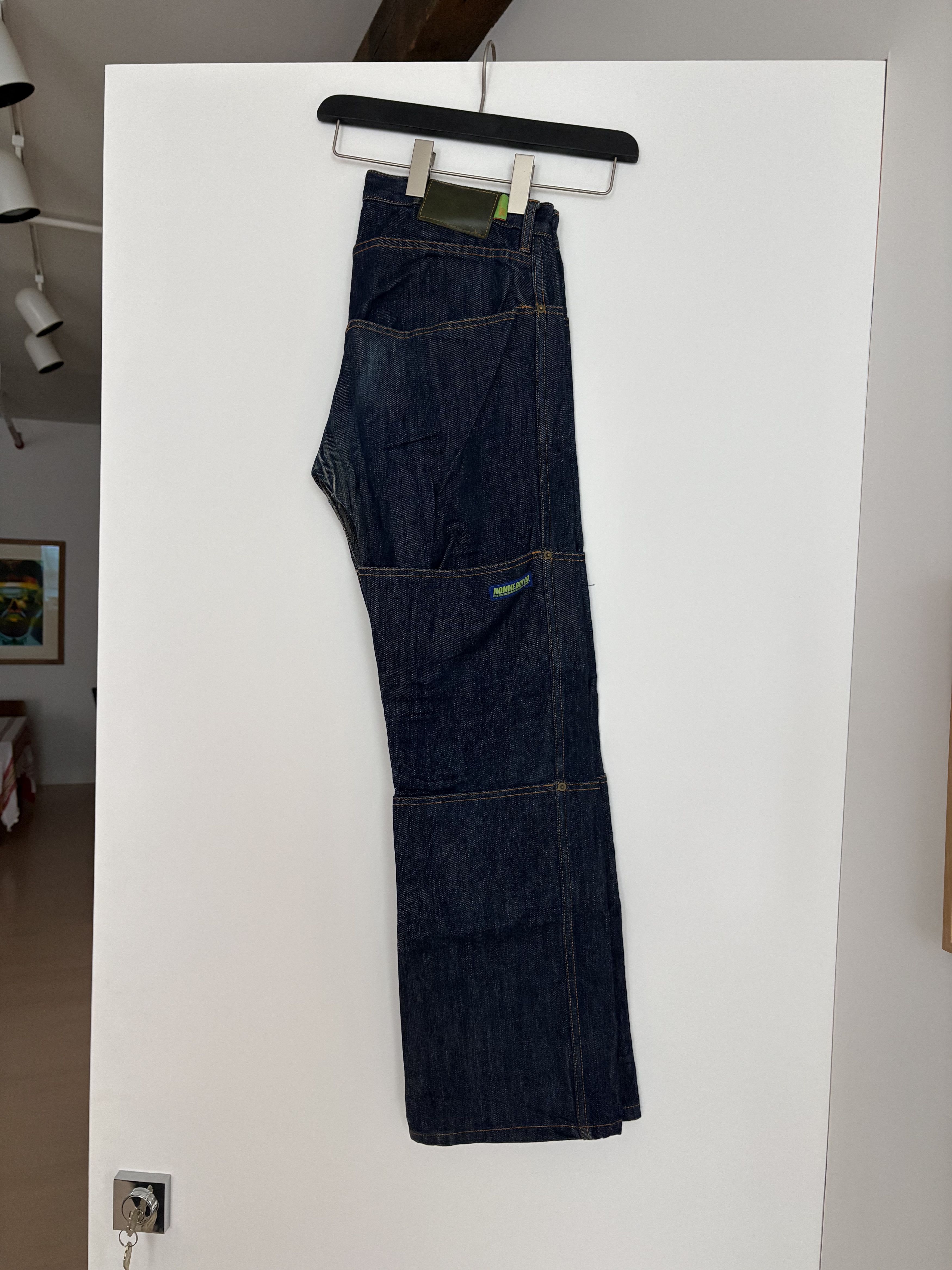 HOMME BOY CO. Homme Boy Co. 12 Pocket Indigo Raw Denim Jeans Size US 32 / EU 48 - 5 Thumbnail