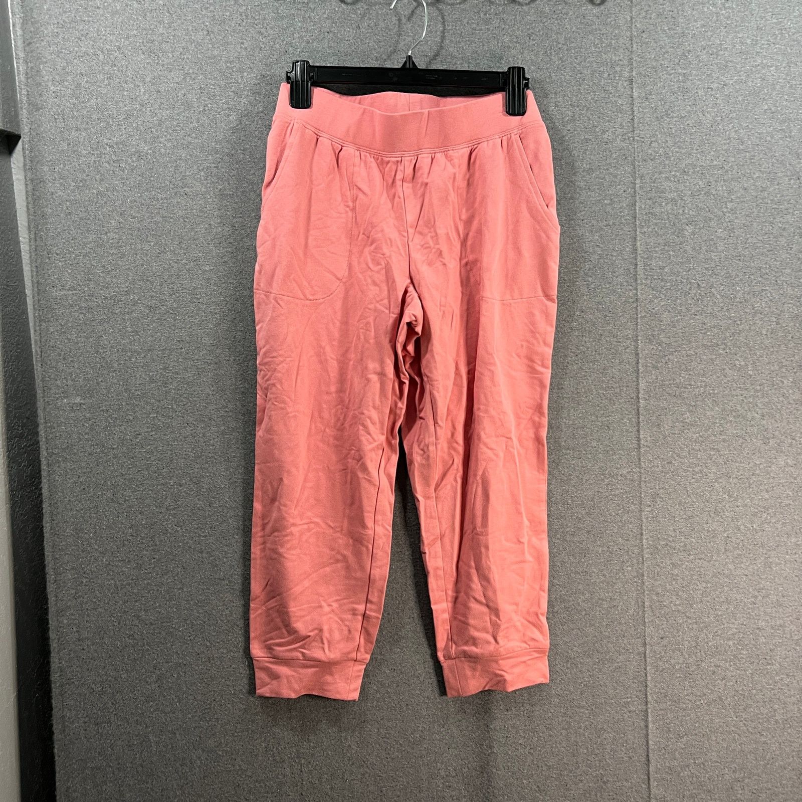 Other Denim & Co. Active French Terry Pull-On Crop Joggers Size 27" / US 4 / IT 40 - 1 Thumbnail