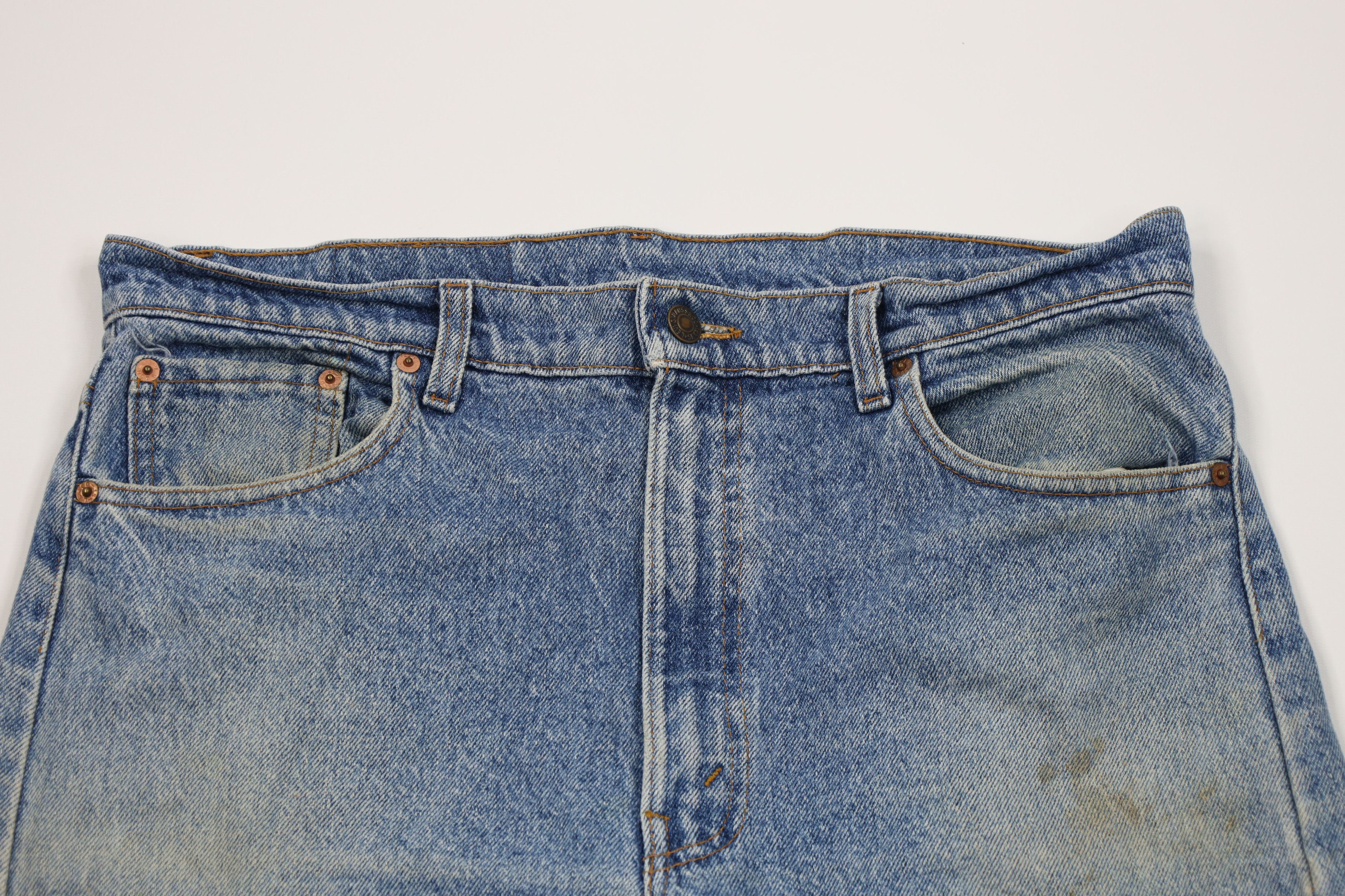 Levi's Vintage 90s Levis 505xx Regular Straight Leg Jeans USA Size US 36 / EU 52 - 2 Thumbnail