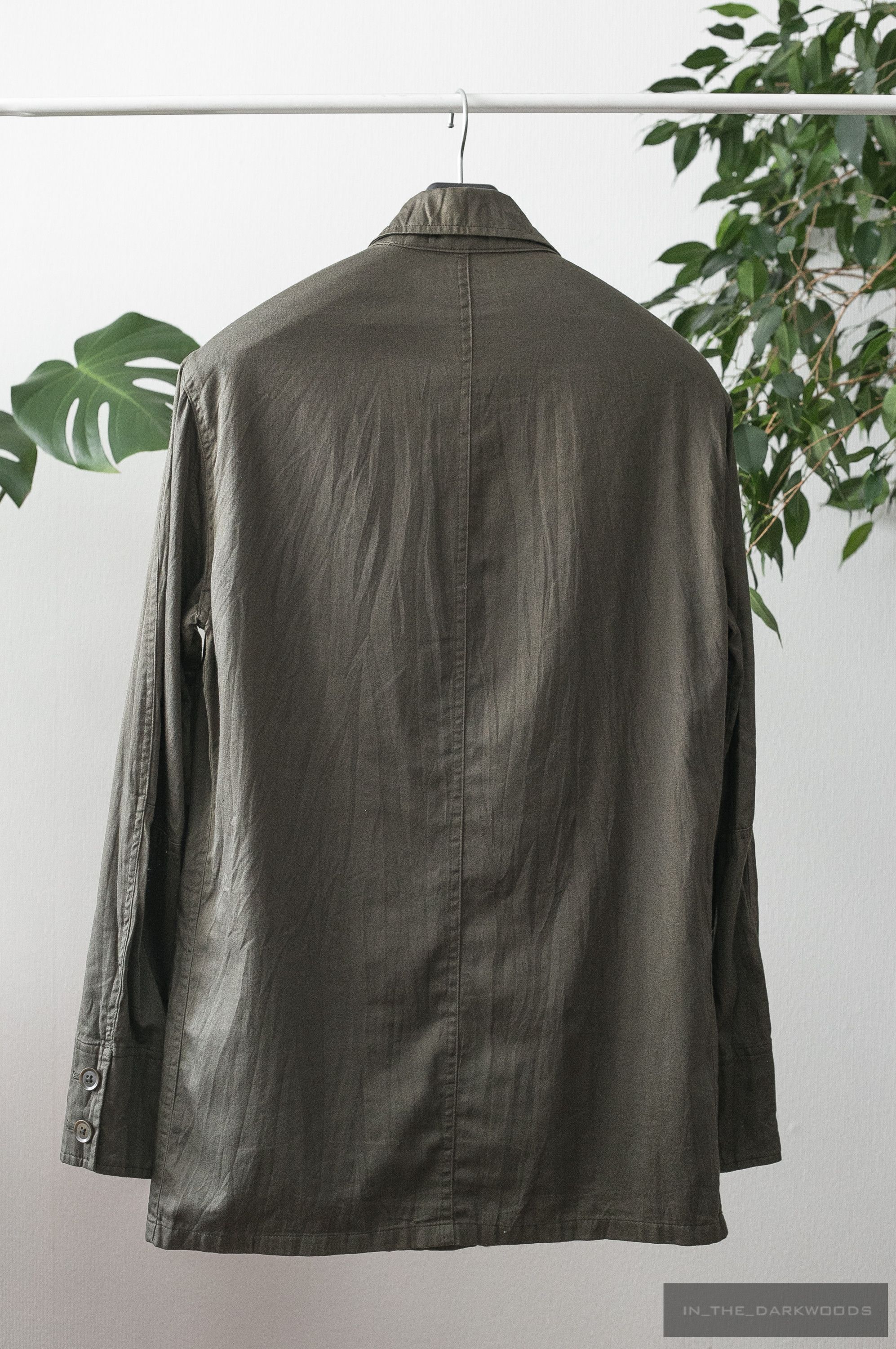 Yohji Yamamoto 4 pocket cotton work jacket Size US M / EU 48-50 / 2 - 2 Thumbnail