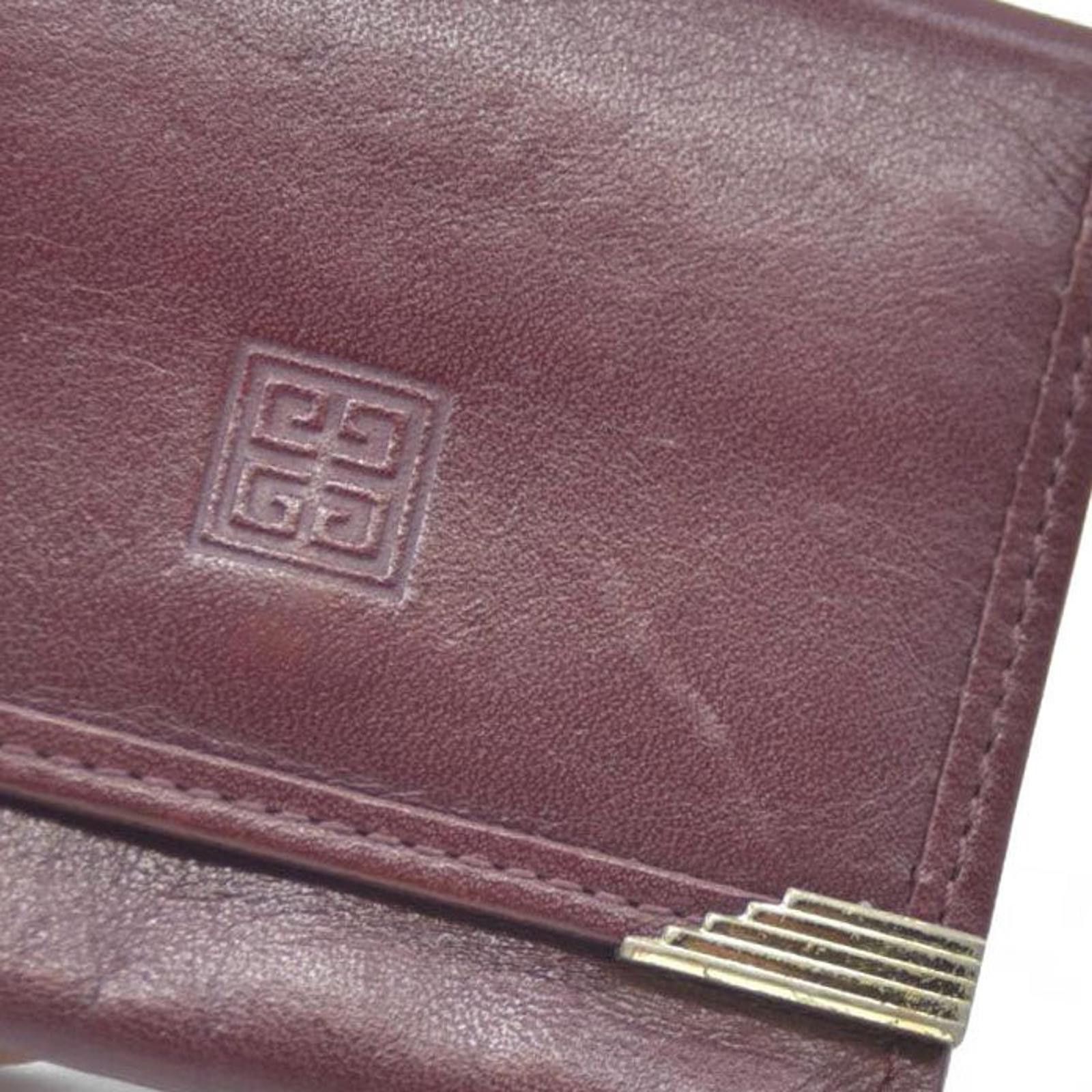 Givenchy Givenchy Burgundy with Gold Hardware Coin Purse Size ONE SIZE - 11 Thumbnail