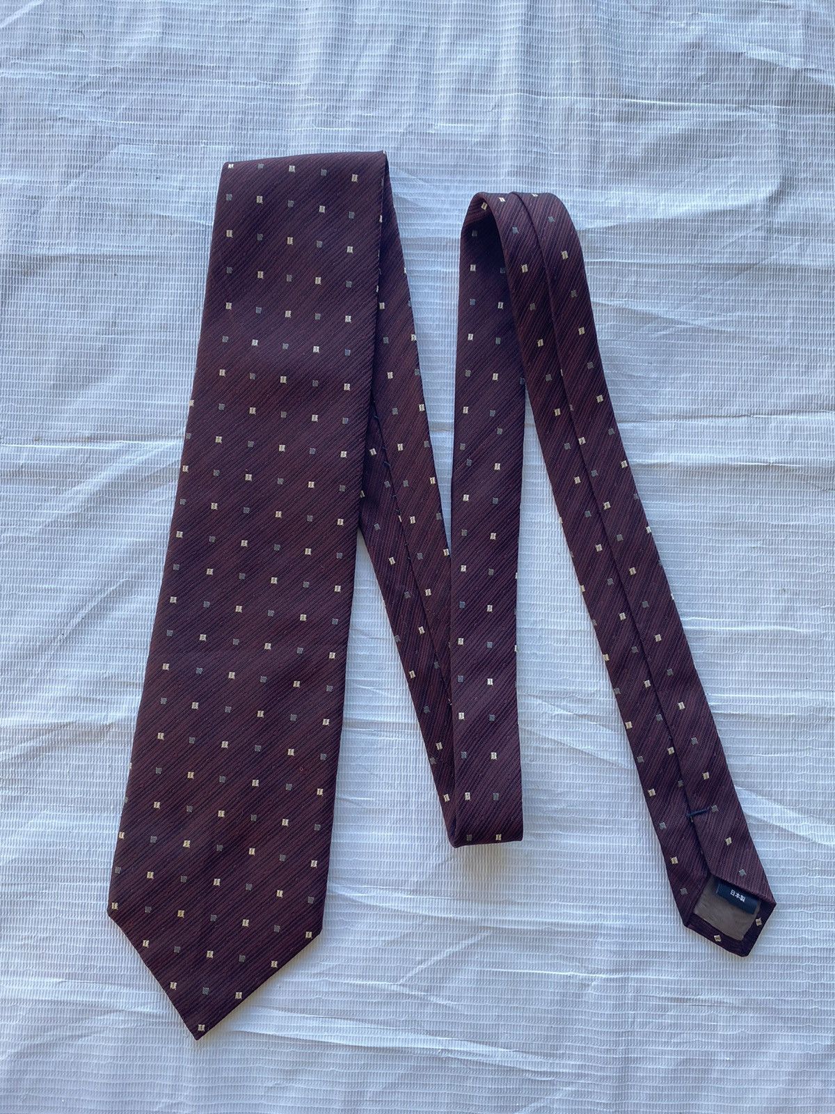 Issey Miyake × SikSilk 🔥 Vintage Issey Miyake Silk Neck Tie Size ONE SIZE - 4 Thumbnail