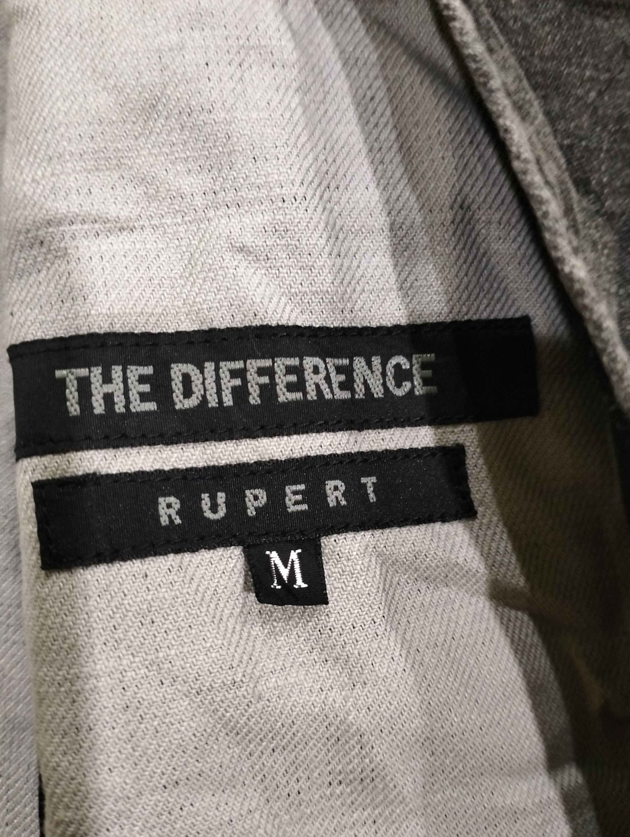 The Difference The Difference Rupert Double Breasted Jacket Stonewash Size US M / EU 48-50 / 2 - 13 Thumbnail