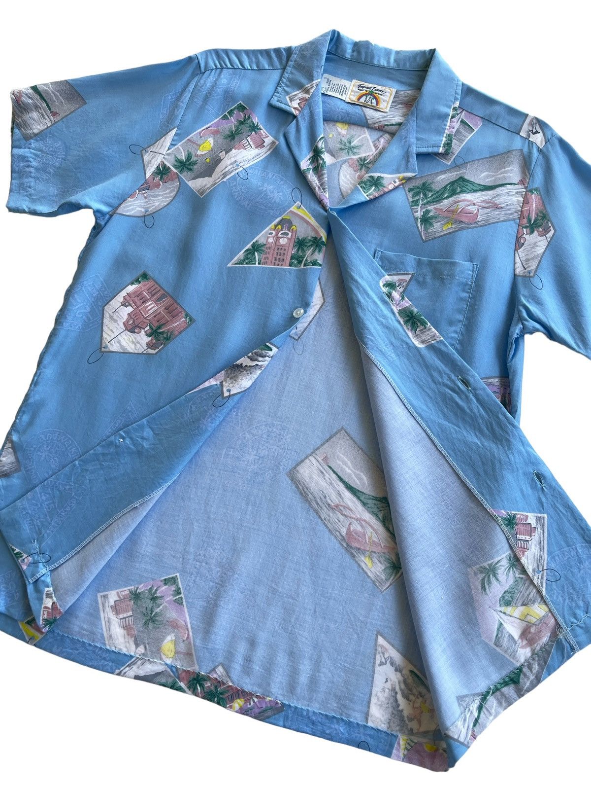 Vintage Vintage Tropical Essence Hawaiian Rayon Shirt USA Size US S / EU 44-46 / 1 - 5 Thumbnail