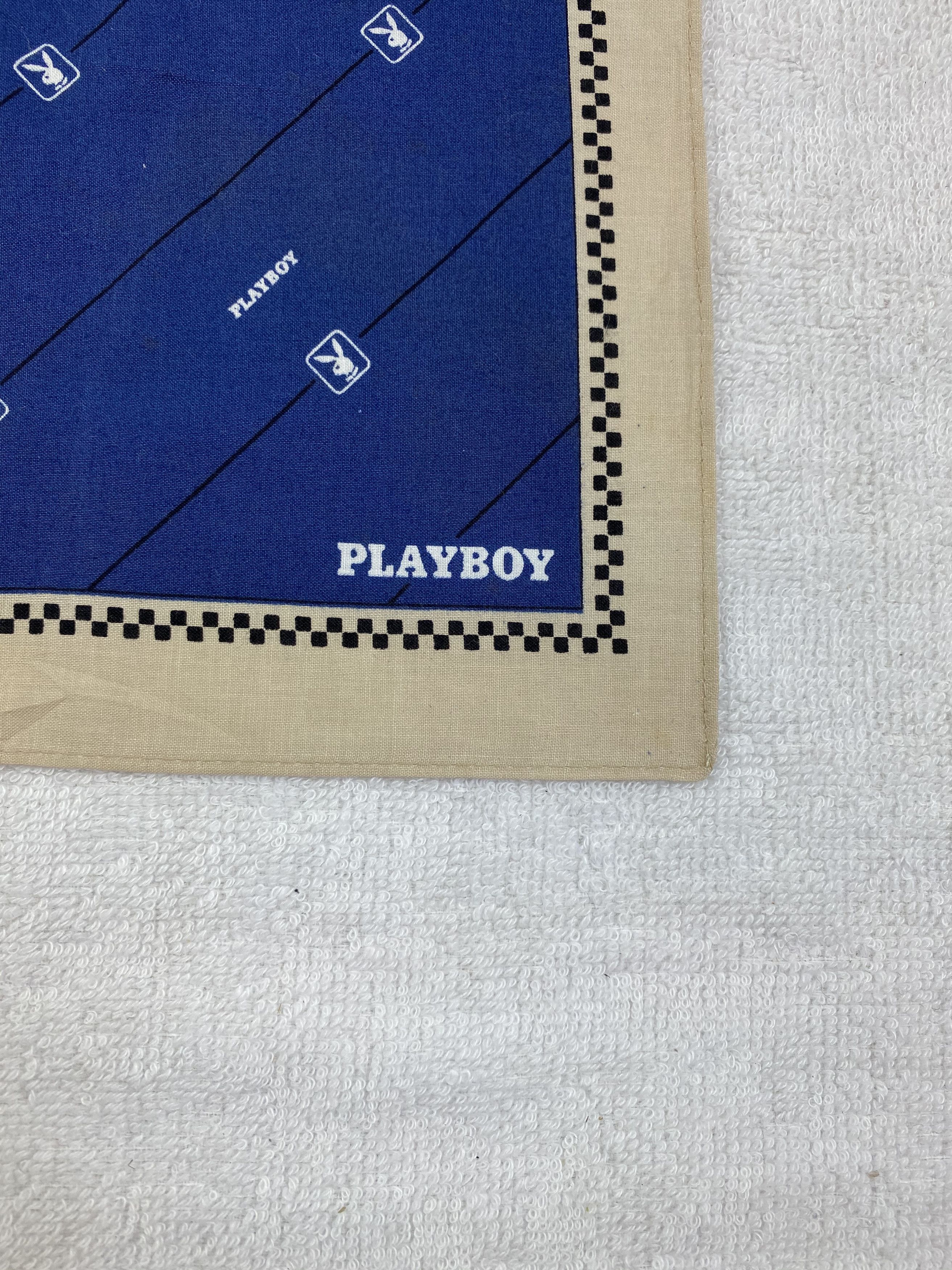 Playboy × Vintage Playboy Handkerchief / Bandana / Neckerchief Size ONE SIZE - 5 Thumbnail