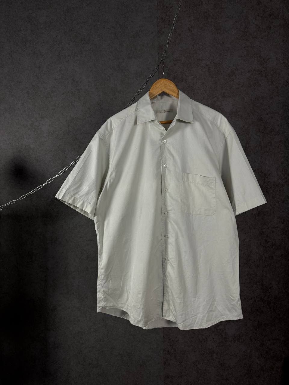 Ermenegildo Zegna Ermenegildo Zegna luxury designer pocket shirt Size US XL / EU 56 / 4 - 1 Thumbnail