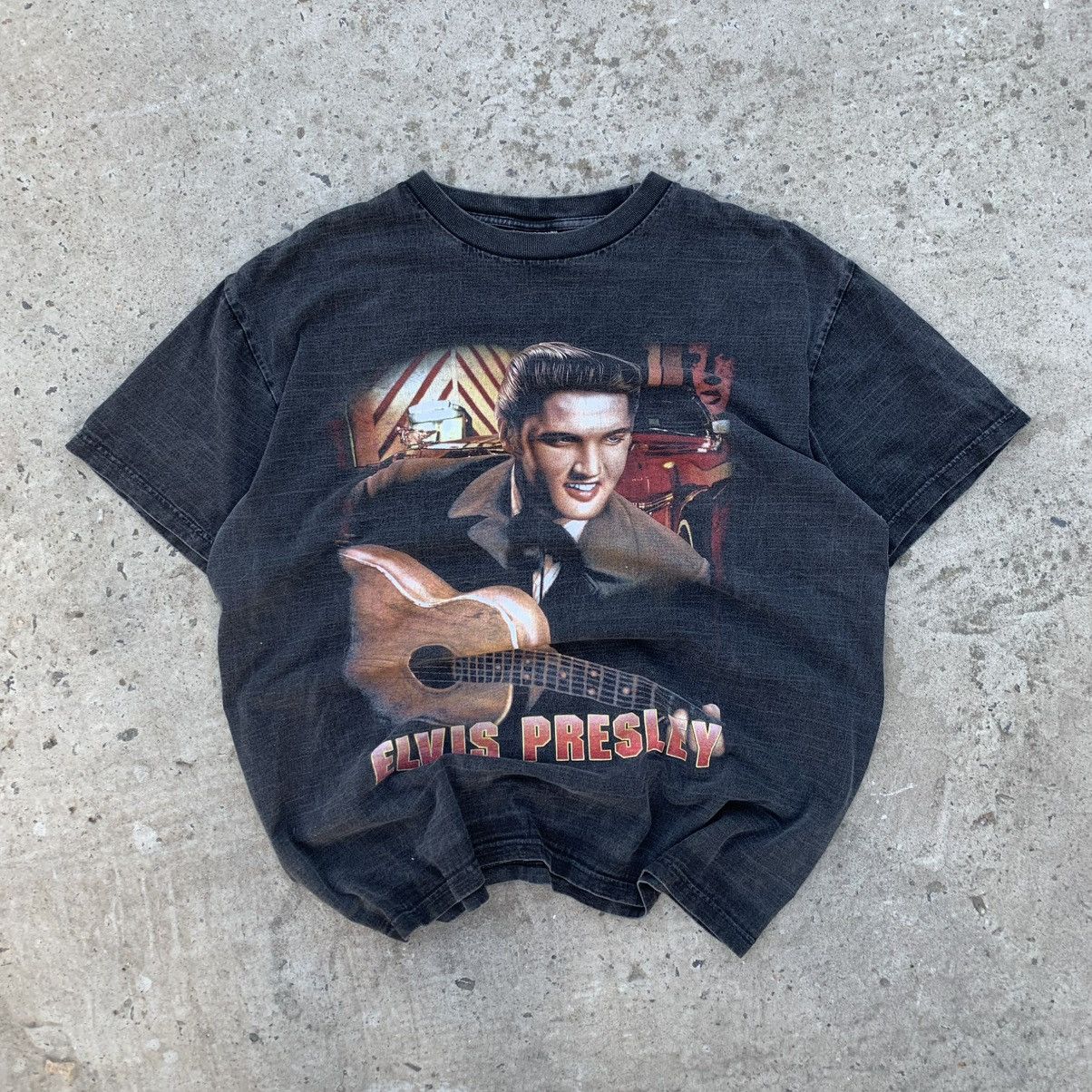 A$AP Rocky VTG Japanese Style Elvis Presley T-shirts Overprinted Rock Size US XL / EU 56 / 4 - 1 Thumbnail