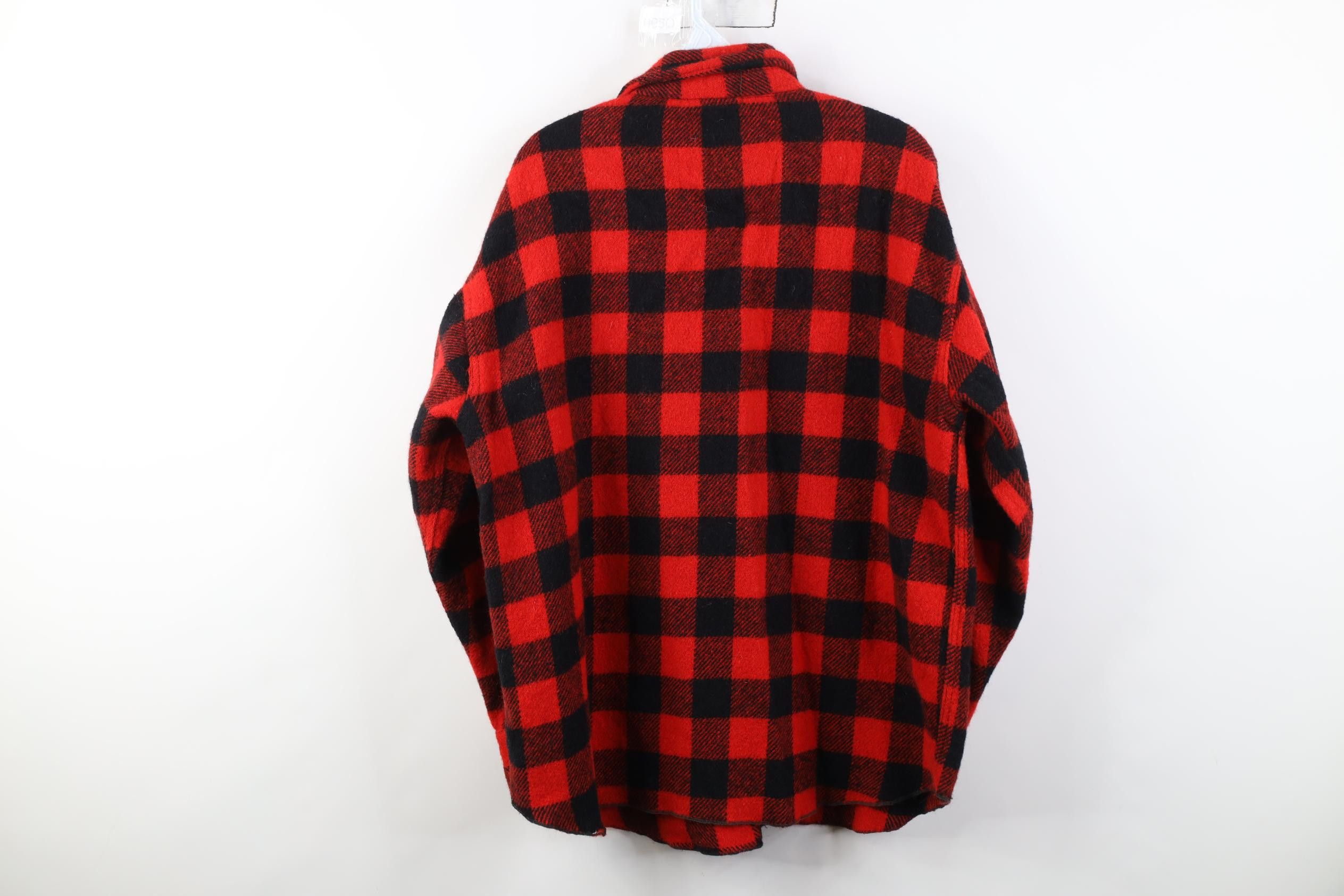 Vintage Vintage 50s 60s Streetwear Shirt Jacket Jac Shirt Plaid USA Size US M / EU 48-50 / 2 - 13 Thumbnail