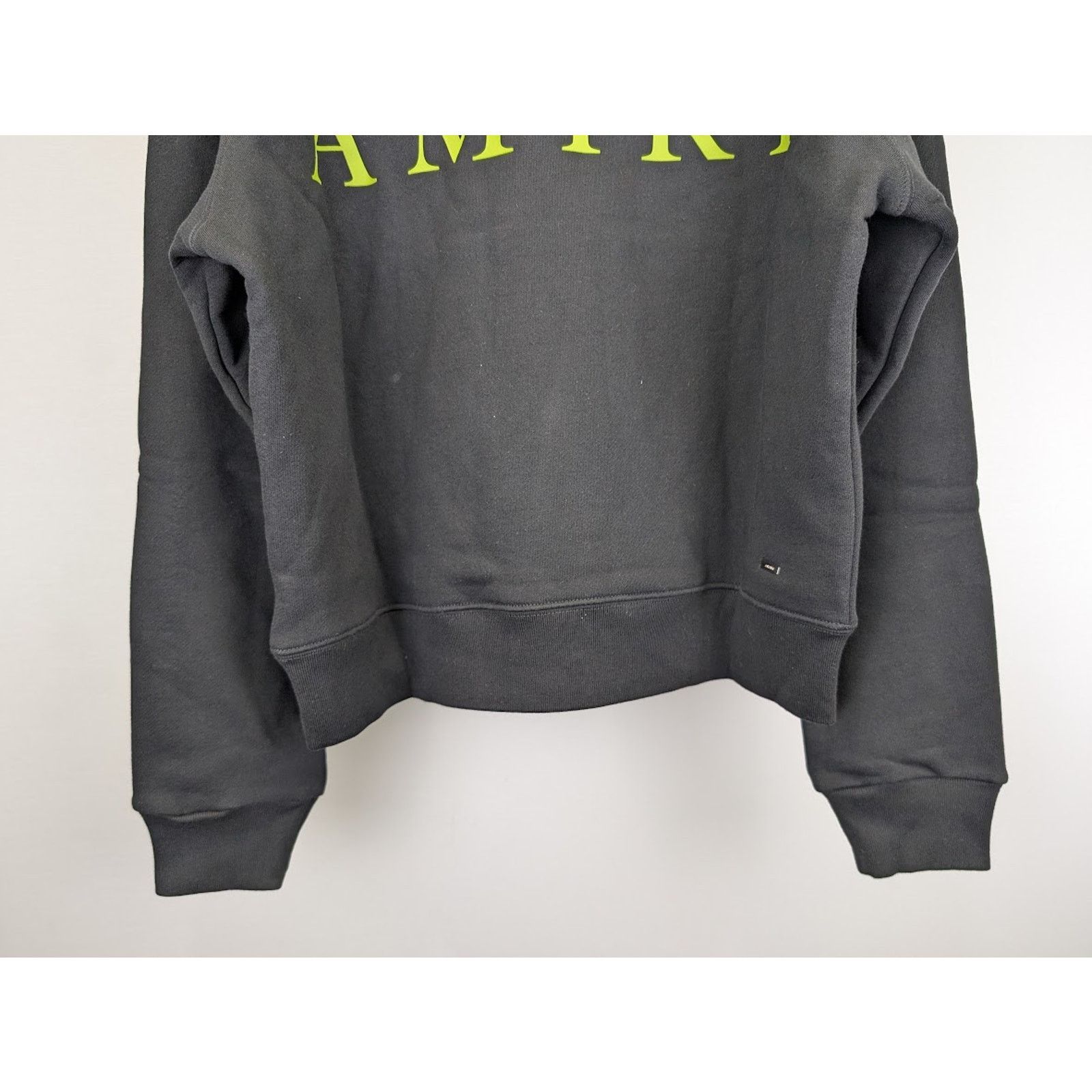 Amiri o1rshd1 Q:2 / MA Logo Hoodie in Black/Lime Size US S / EU 44-46 / 1 - 16 Thumbnail
