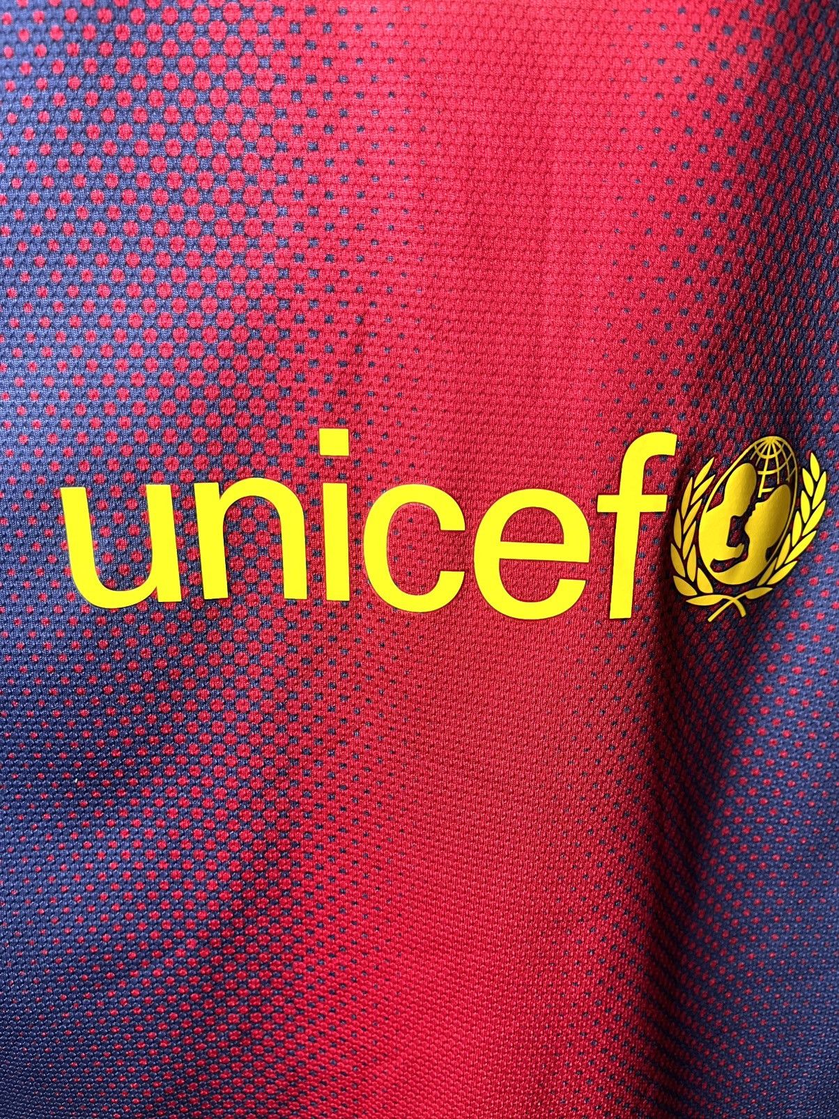 Nike Barcelona Nike Qatar Foundation Soccer Jersey T Shirt Size US L / EU 52-54 / 3 - 7 Thumbnail