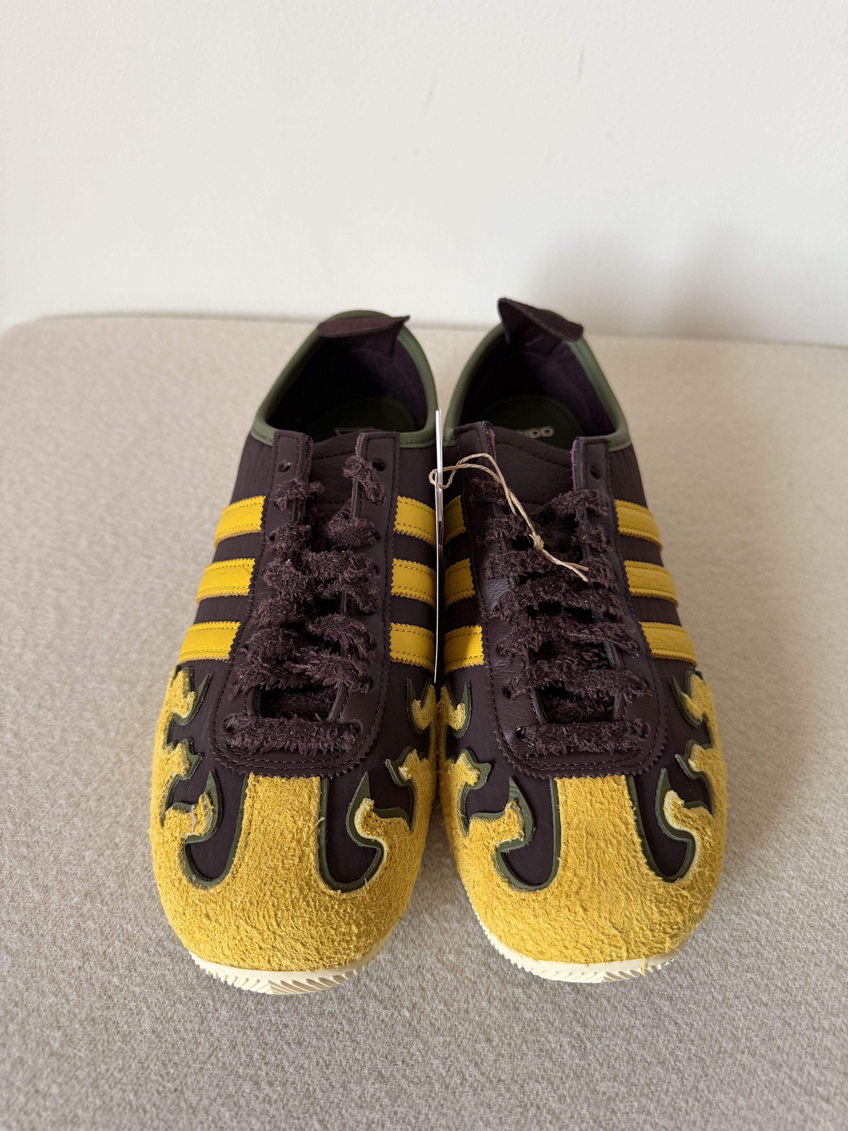 Adidas × Brain Dead Brain Dead Adidas Japan Lo in Yellow Brown Size US 11 / EU 44 - 4 Thumbnail