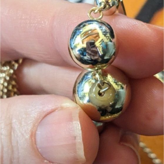 Other Vintage Multilayer Glam Gold Beaded Chain Necklace Size ONE SIZE - 5 Thumbnail