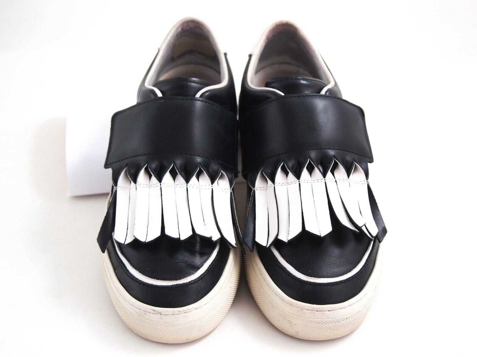 Tod's Tod's Kiltie Fringe Slip On Sneakers Black US 6 EU 36 $580 Size US 6 / IT 36 - 3 Thumbnail