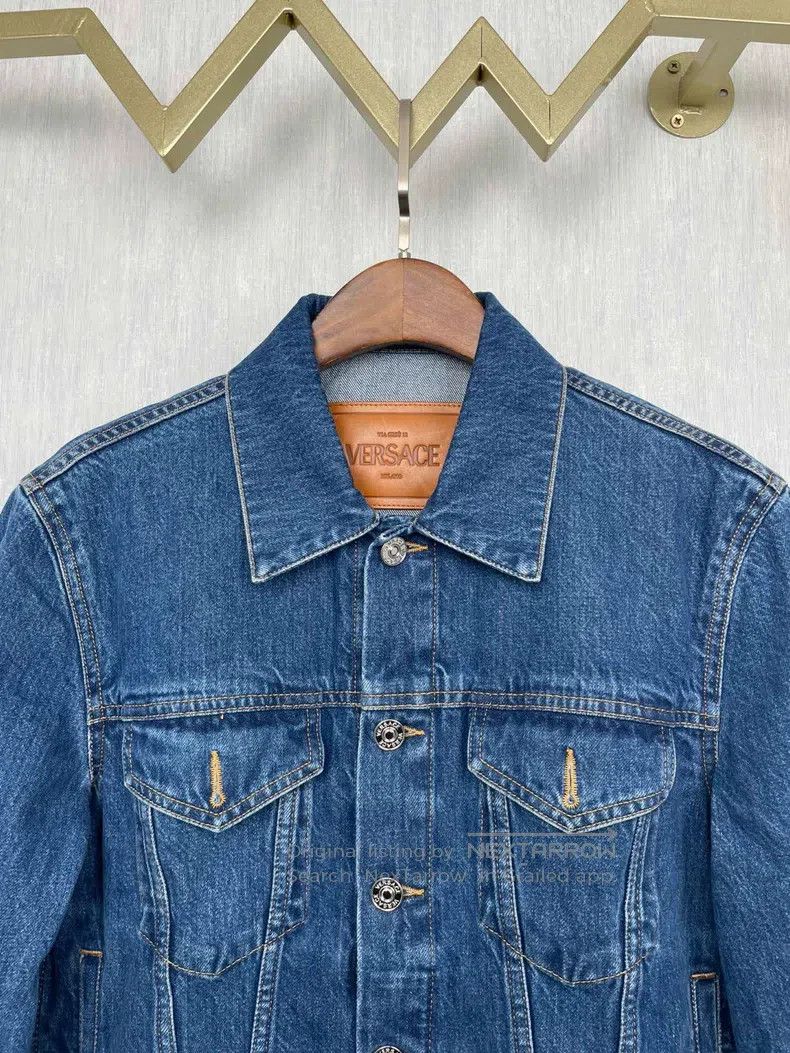 Versace Versace Men's denim jacket Size US L / EU 52-54 / 3 - 3 Thumbnail