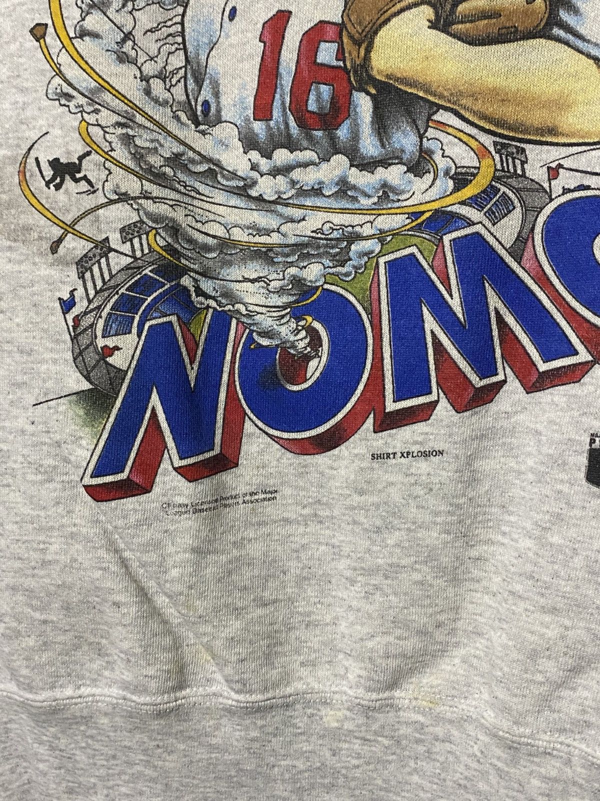 Delta Vintage 90’s Hideo Nomo Sweatshirt Size US L / EU 52-54 / 3 - 3 Thumbnail