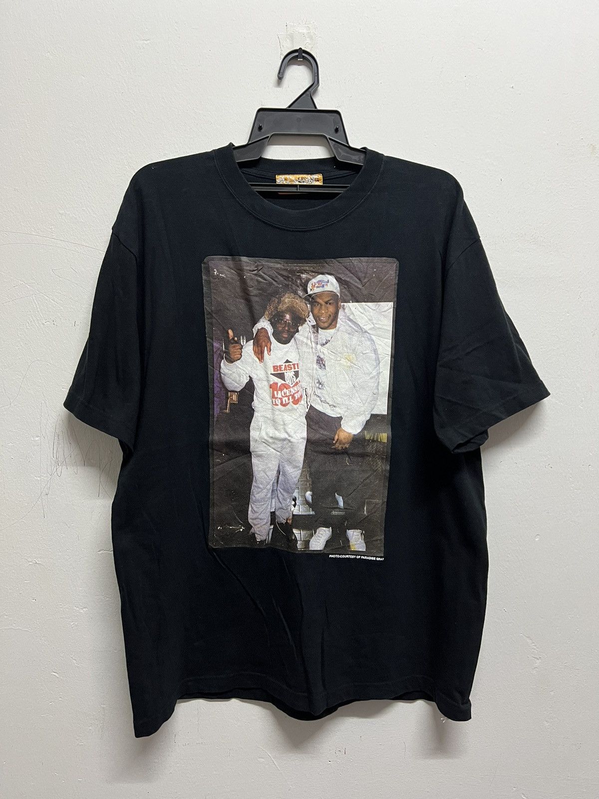 Rap Tees Mike Tyson Paradise Gray Photo Tee Size US XL / EU 56 / 4 - 1 Thumbnail