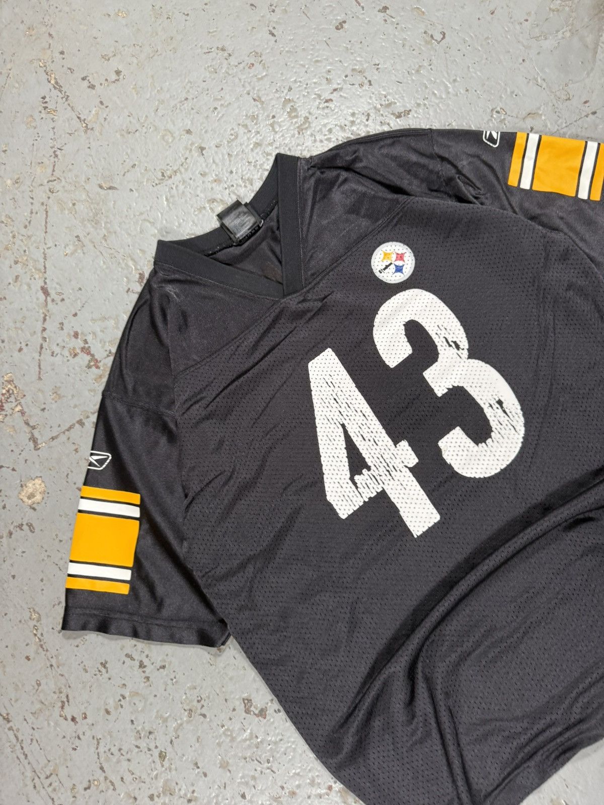 NFL Vintage Mesh Steelers Jersey 43 Polamalu Size US L / EU 52-54 / 3 - 3 Thumbnail