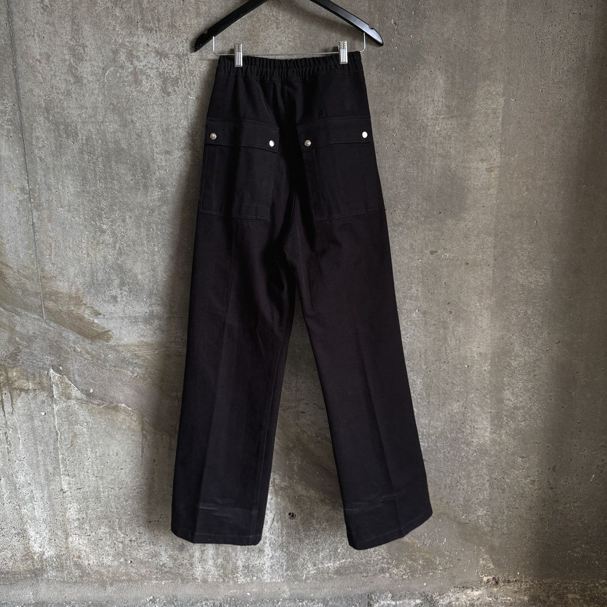 Rick Owens Rick Owen Geth Belas Leather-paneled Pants Size US 32 / EU 48 - 5 Thumbnail