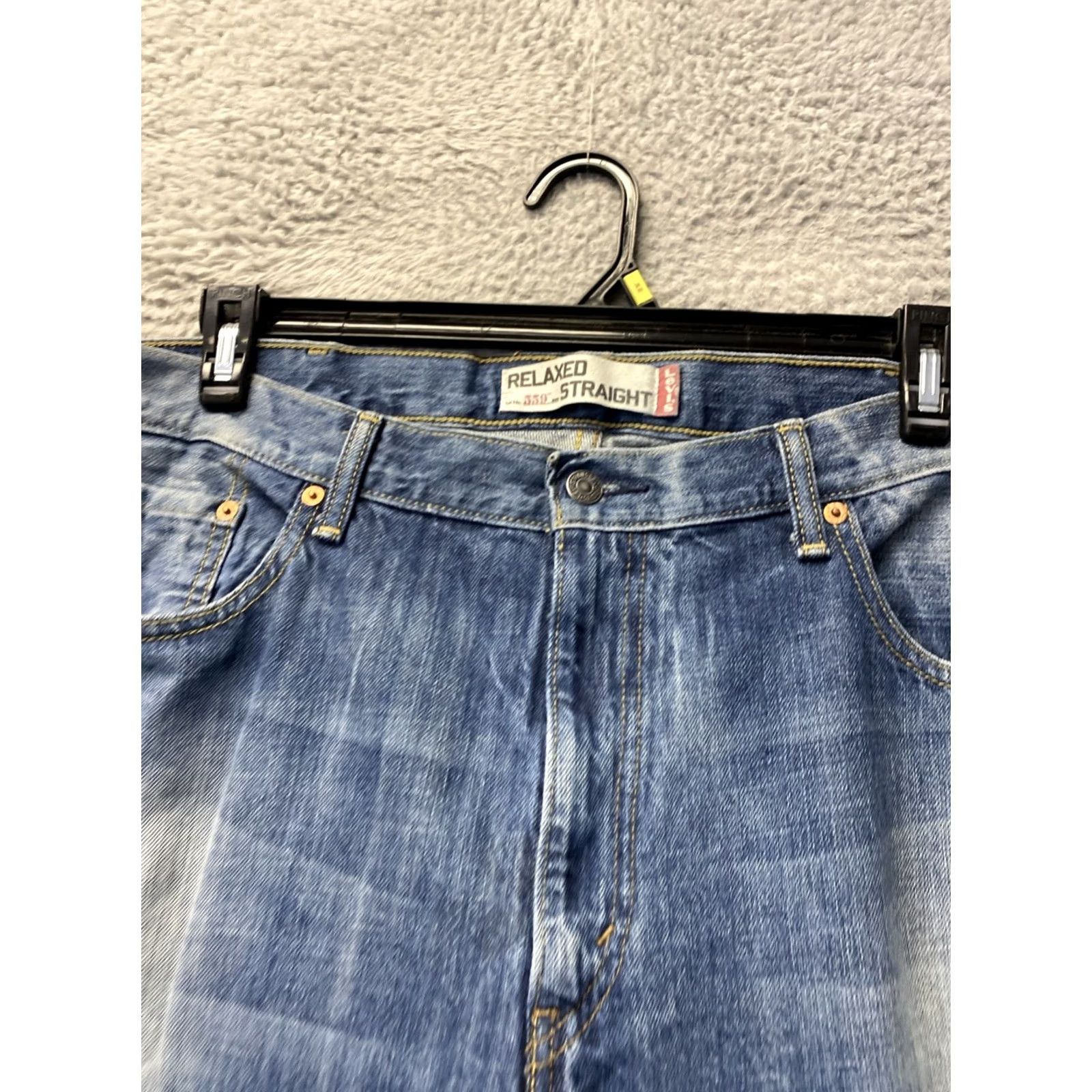 Levi's Levi's 559 Relaxed Straight Jeans Mens 40x32 Blue Denim Pants Casual /0905 Size US 40 / EU 56 - 2 Thumbnail