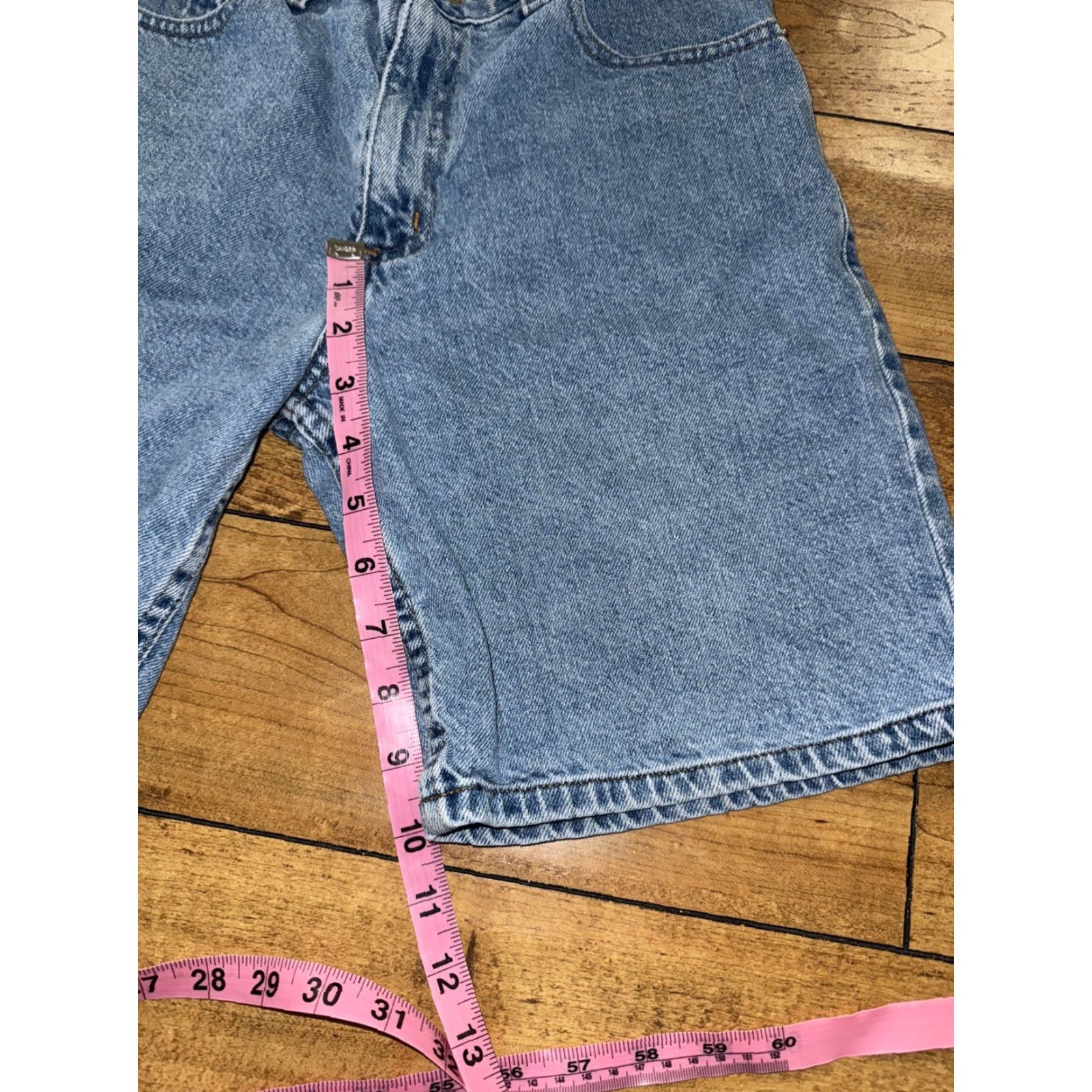 Ralph Lauren VINTAGE Ralph Lauren Denim Shorts Blue 24in Waist 24in Inseam Women 14 Jorts Denim Size 42" / US 20 - 5 Thumbnail