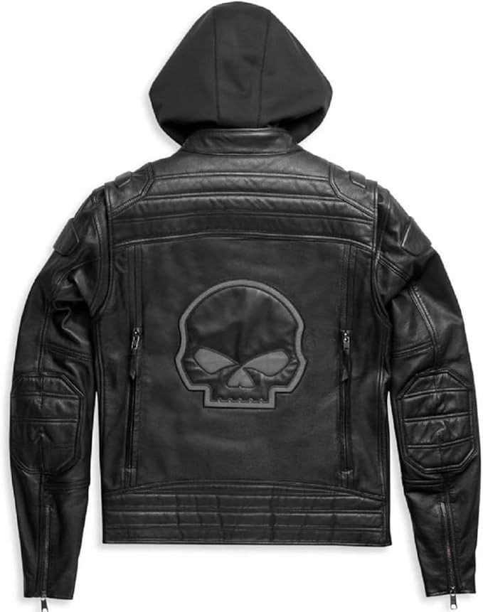 Harley Davidson Harley Davidson Men's Leather Jacket Size US XXS / EU 40 - 1 Thumbnail
