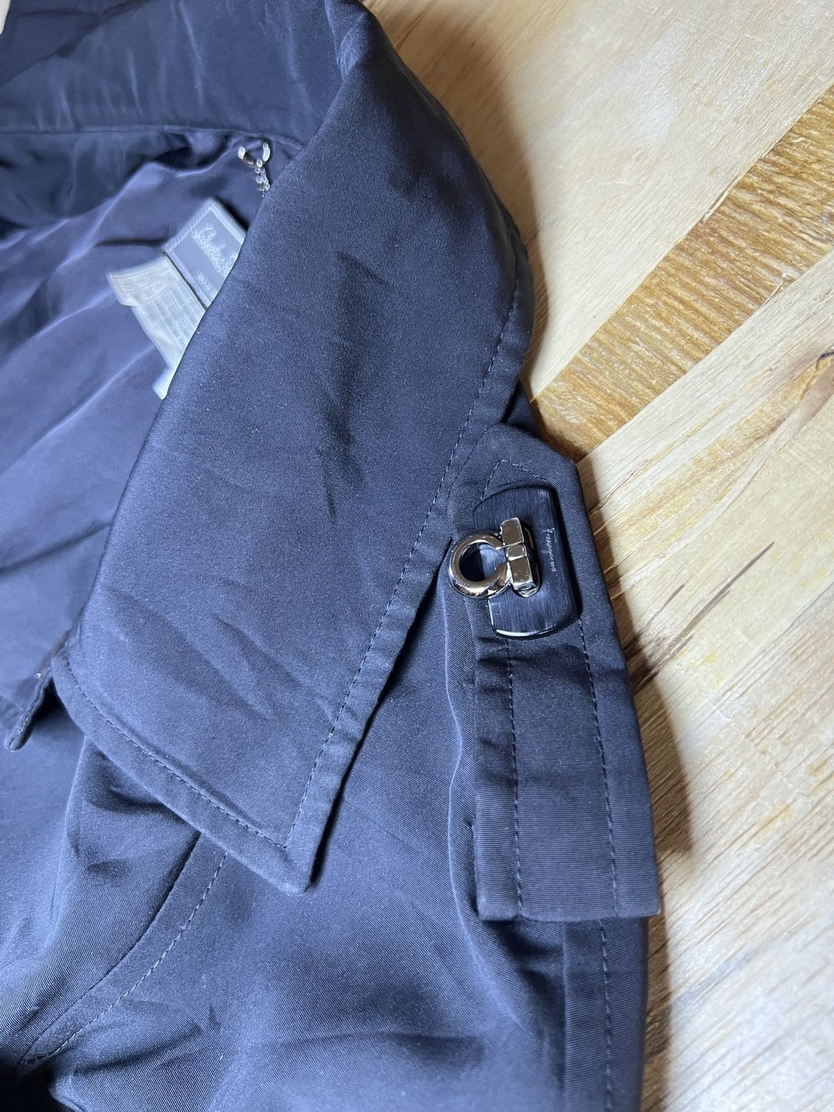 Salvatore Ferragamo Salvatore Ferragamo Vintage Long Coat Italian Designer Size US M / EU 48-50 / 2 - 8 Thumbnail
