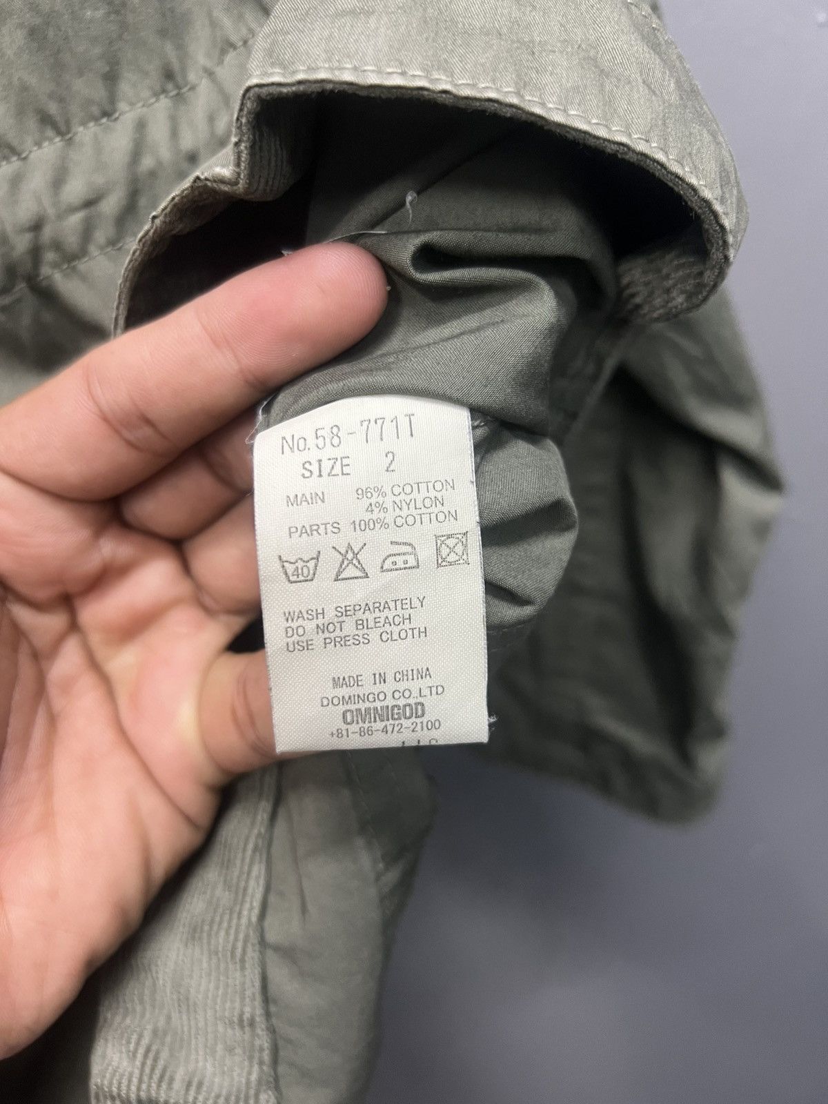OMNIGOD Omnigod Garment Guaranteed Light Jacket With Hoodie Size XS / US 0-2 / IT 36-38 - 9 Thumbnail