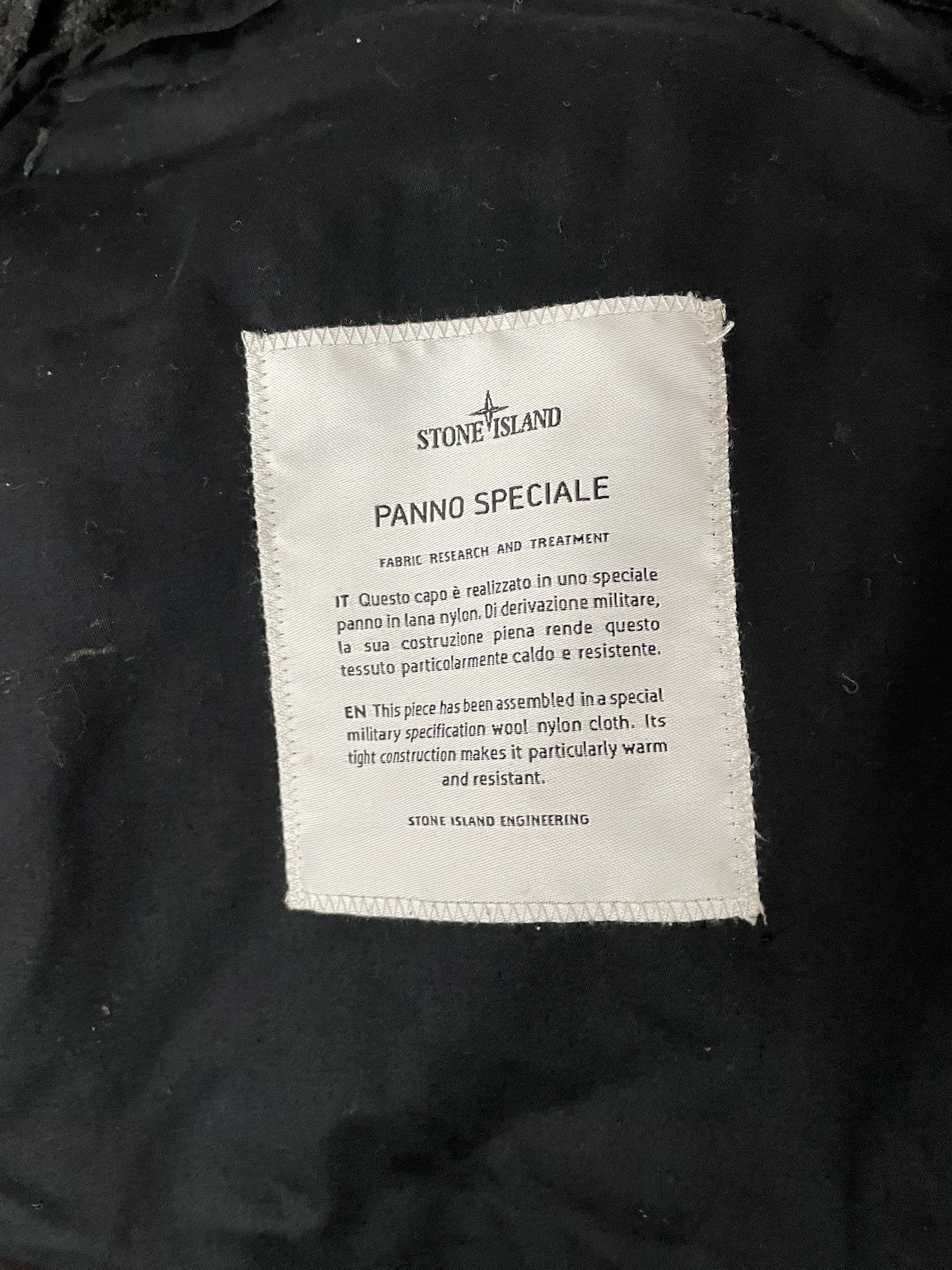 Stone Island Panno Speciale Wool Blend Parka Hooded Size US S / EU 44-46 / 1 - 4 Thumbnail