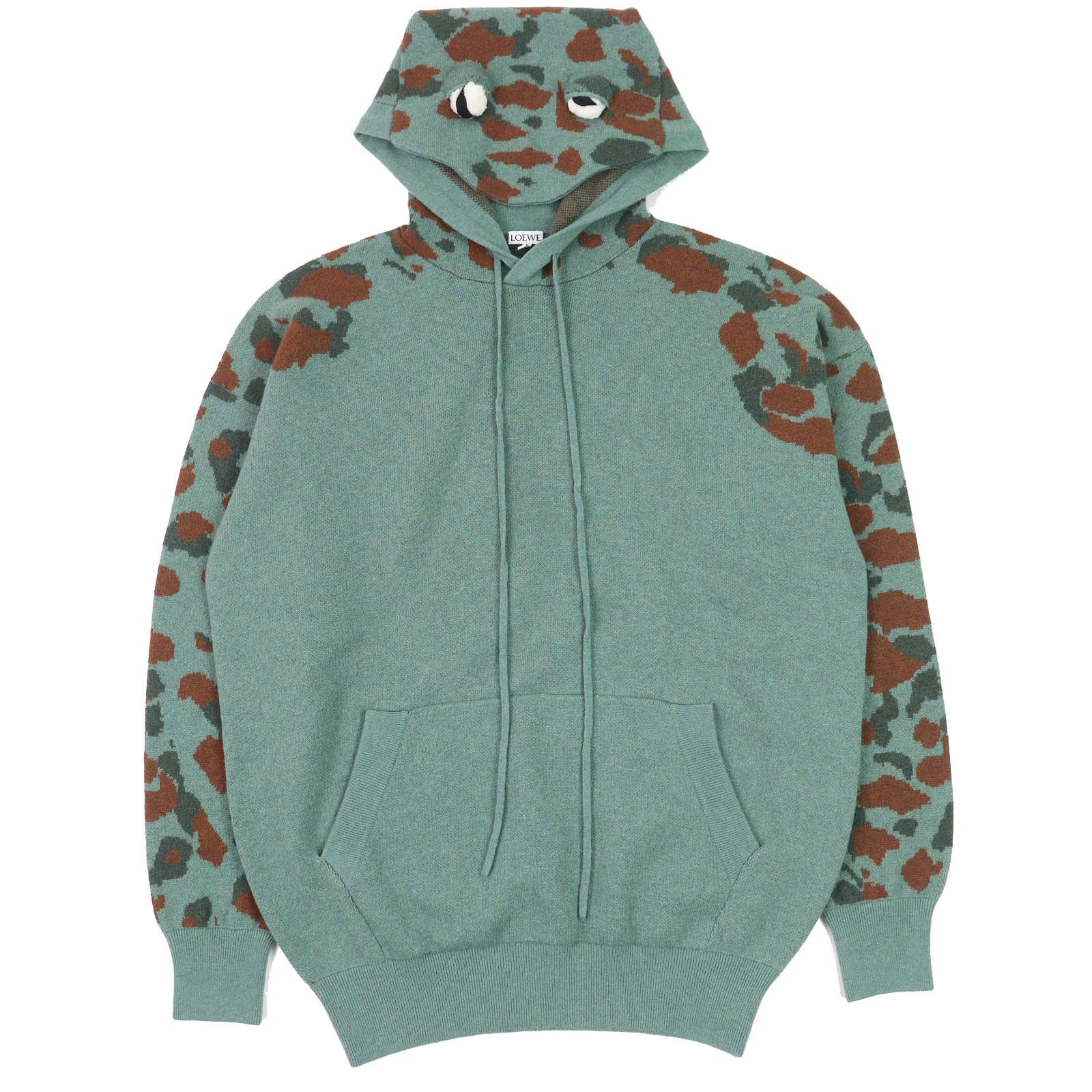 Loewe Loewe Loewe Parker William De Morgan Frog Wool Knit Cotton Tops H3109150SM Size ONE SIZE - 1 Thumbnail