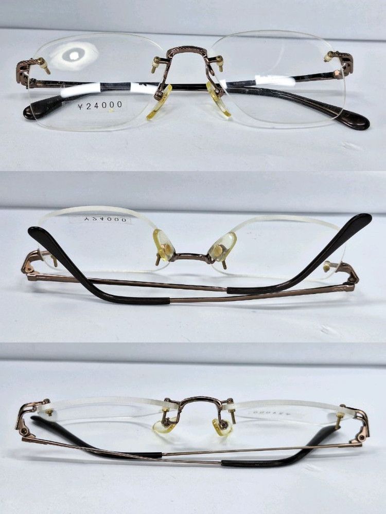 Vintage Charmant Axia 658 HOYA Excellence Titan Rimless Frame Japan Size ONE SIZE - 2 Thumbnail