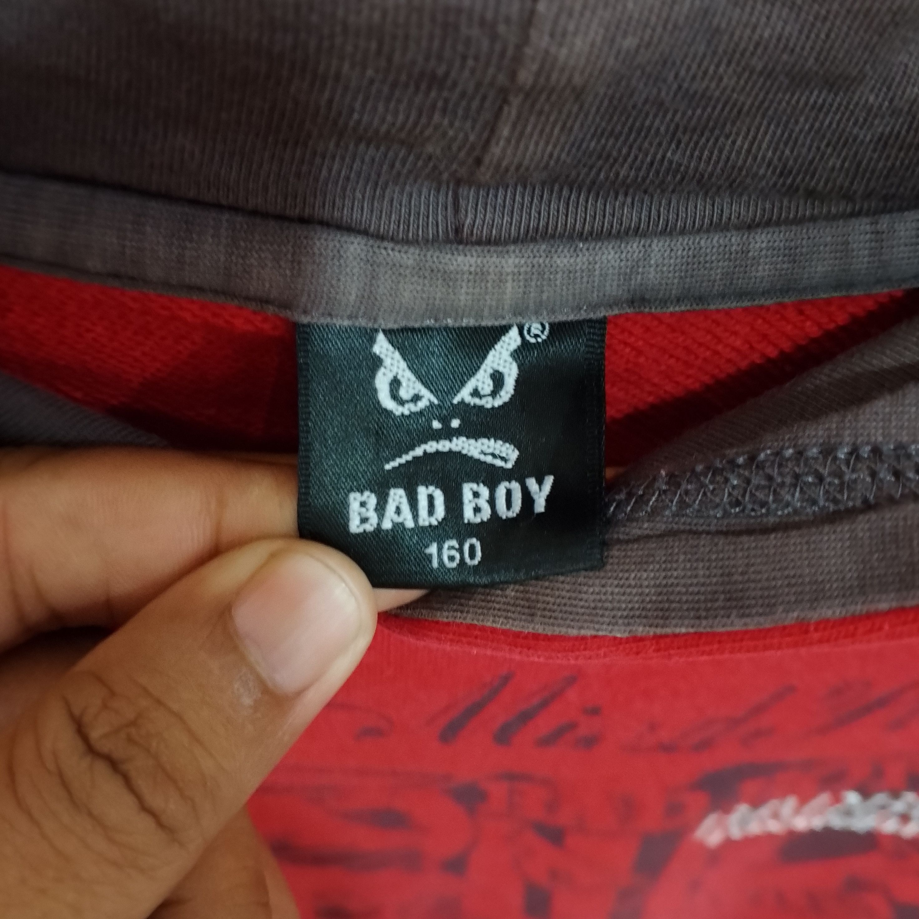If Six Was Nine Bad boy Poem Pullover Hoodie Ed Hardy LGB Style Size US S / EU 44-46 / 1 - 9 Thumbnail