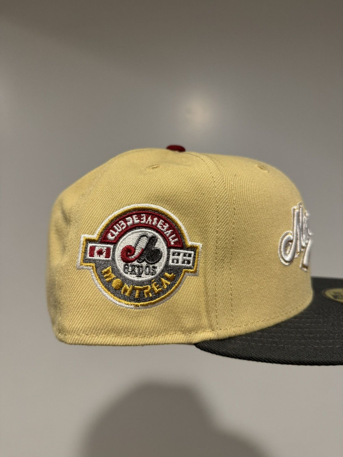 Hat Club × MLB × New Era Topperzstore USA Exclusive Montreal Expos Vegas Gold 7 3/8 Size ONE SIZE - 2 Thumbnail