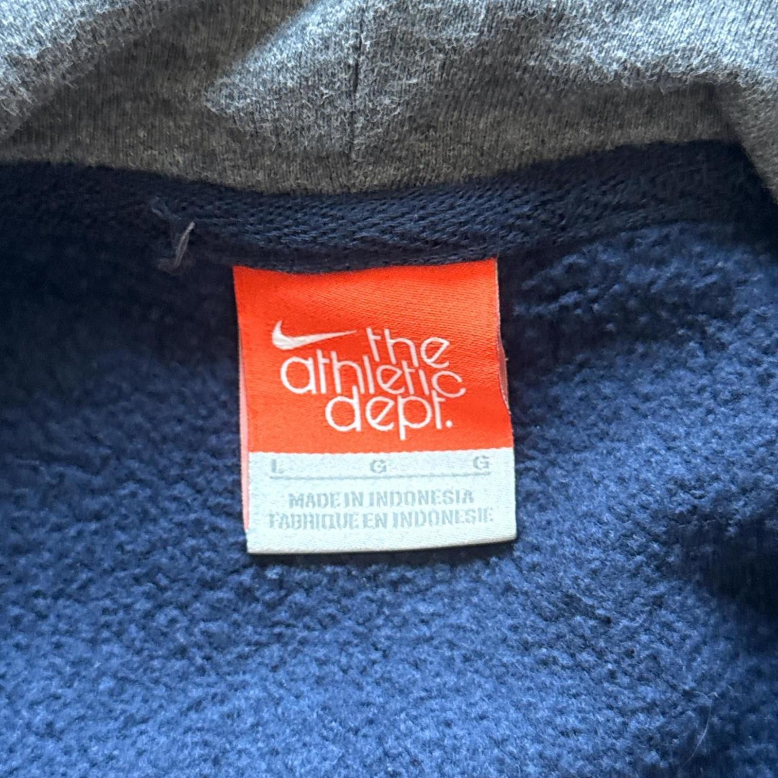 Nike Nike Y2K Navy Hoodie With Classic Embroidered White Check Size US M / EU 48-50 / 2 - 7 Thumbnail