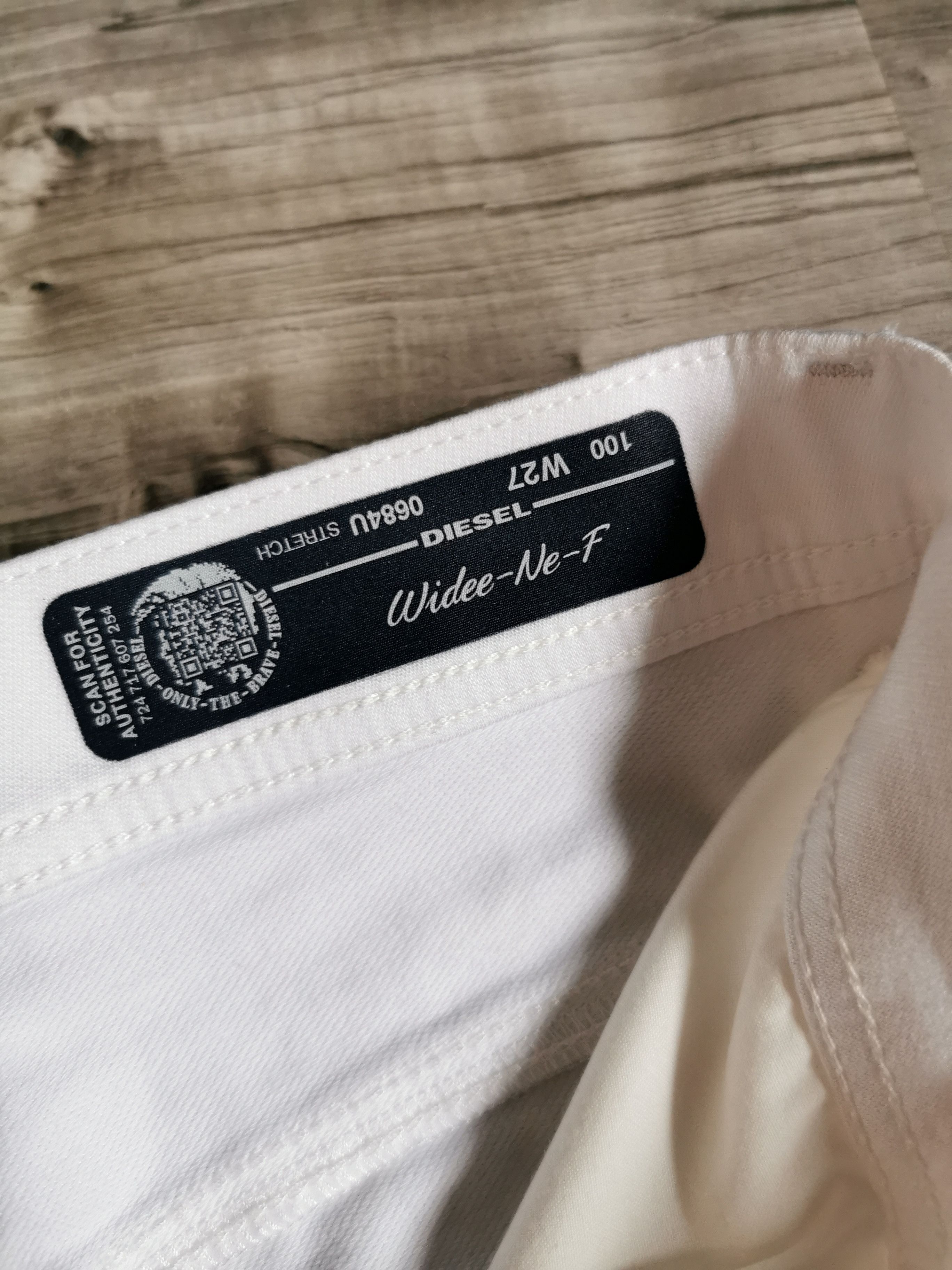 Diesel New white pants Diesel 27 Size 27" / US 4 / IT 40 - 5 Thumbnail