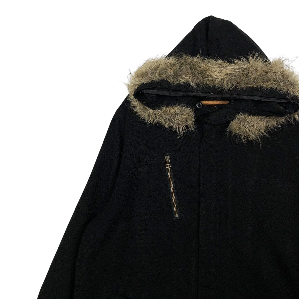 Japanese Brand 🔥VINTAGE PARKA JACKET SUNNY CLOUDS MINK FUR HOODIE Size US M / EU 48-50 / 2 - 9 Thumbnail
