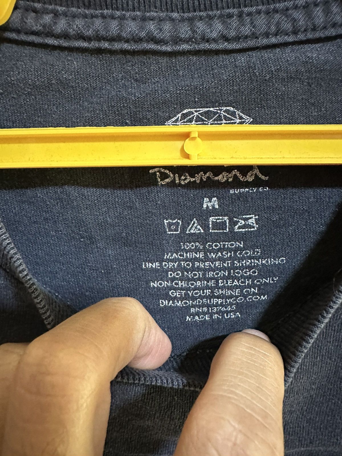 Diamond Supply Co. × Vintage Vintage Diamond Supply co Faded Tee Size US M / EU 48-50 / 2 - 4 Thumbnail