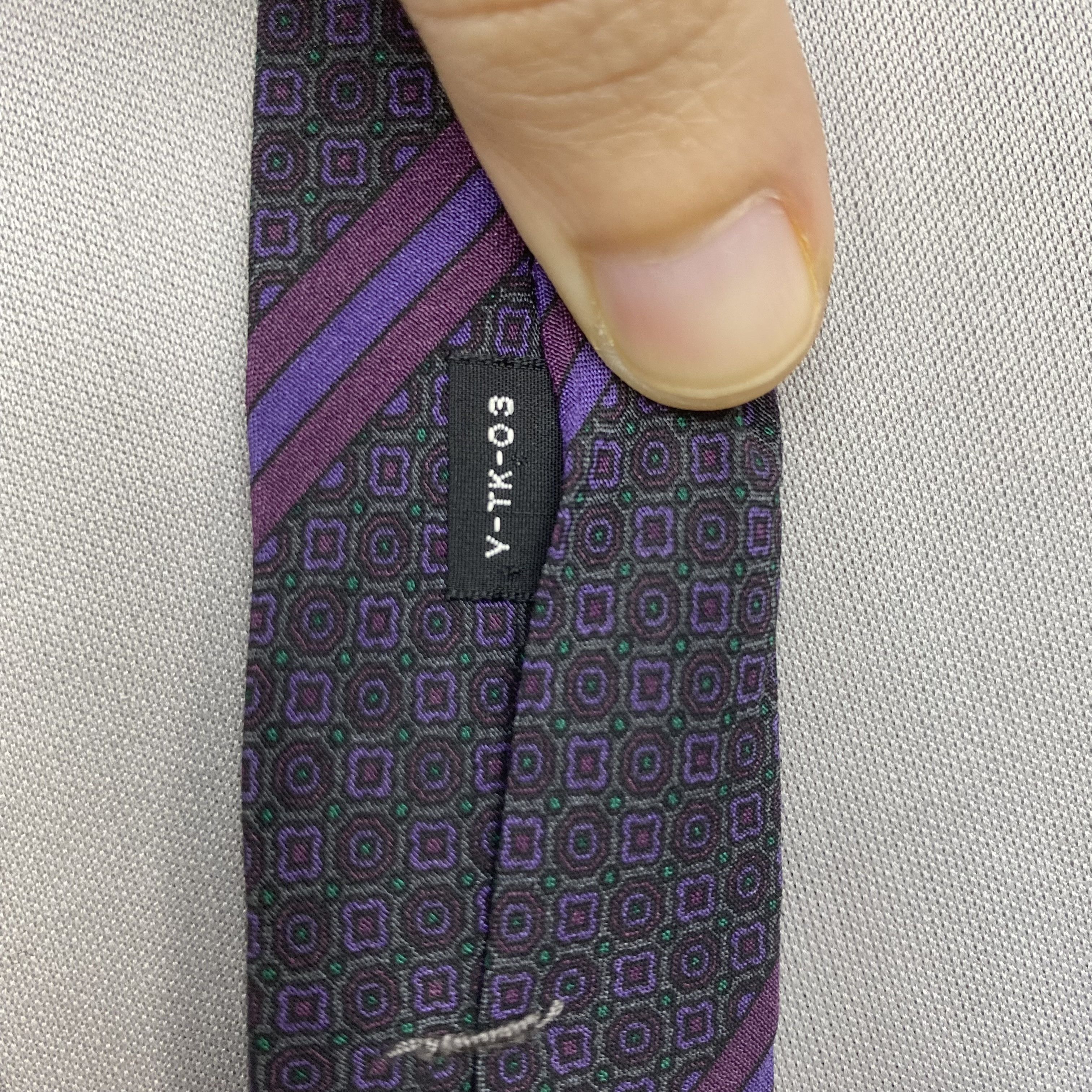 Japanese Brand Vintage Christian Dior SILK Necktie Cravate Pure Silk Size ONE SIZE - 8 Thumbnail