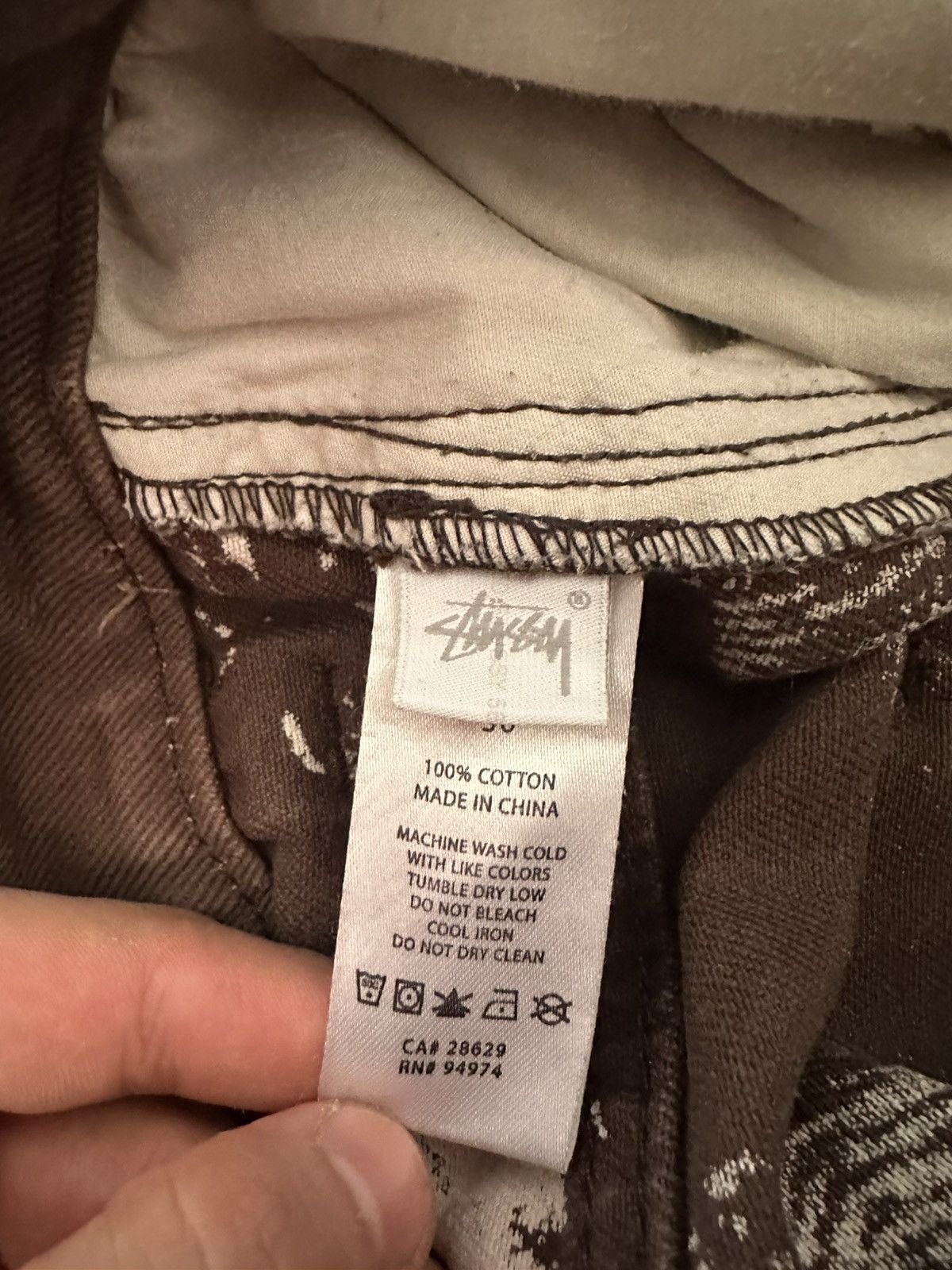 Stussy Stussy Carpenter Pants Size US 30 / EU 46 - 6 Thumbnail