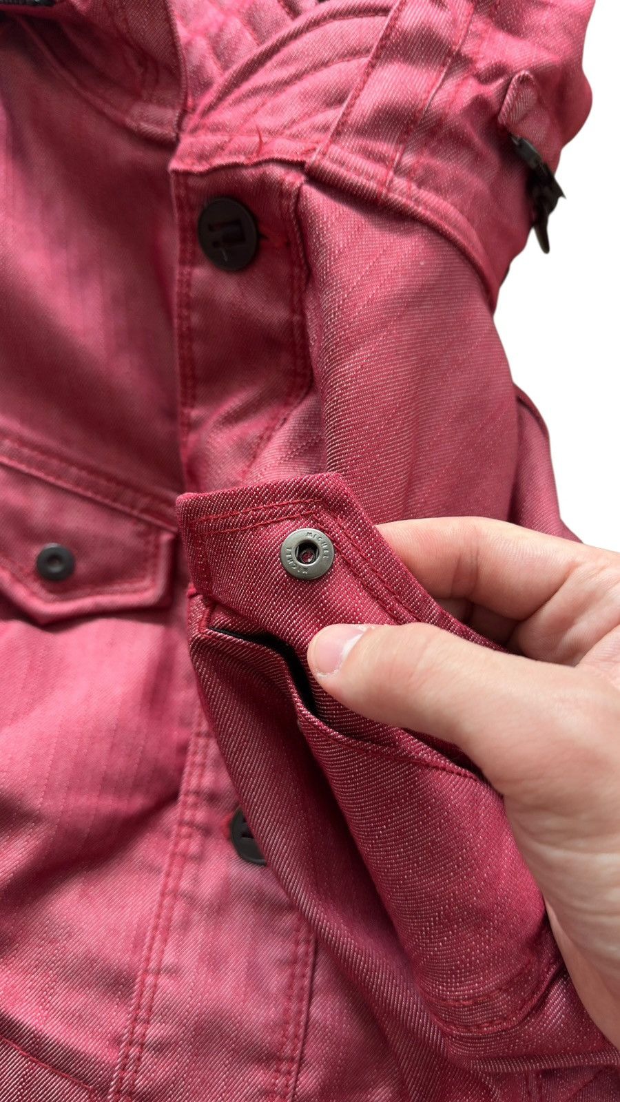 Nicole Club Nicole Club For Men Japan Archive Red Utility Trucker Jacket Size US M / EU 48-50 / 2 - 20 Thumbnail
