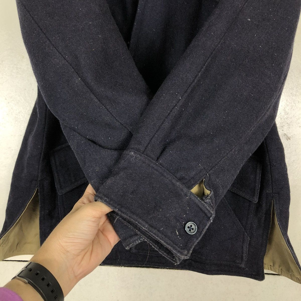 Baracuta 🔥VINTAGE HEAVY JACKET HOODIE WOOL BARACUTA MADE IN ENGLAND Size US M / EU 48-50 / 2 - 14 Thumbnail